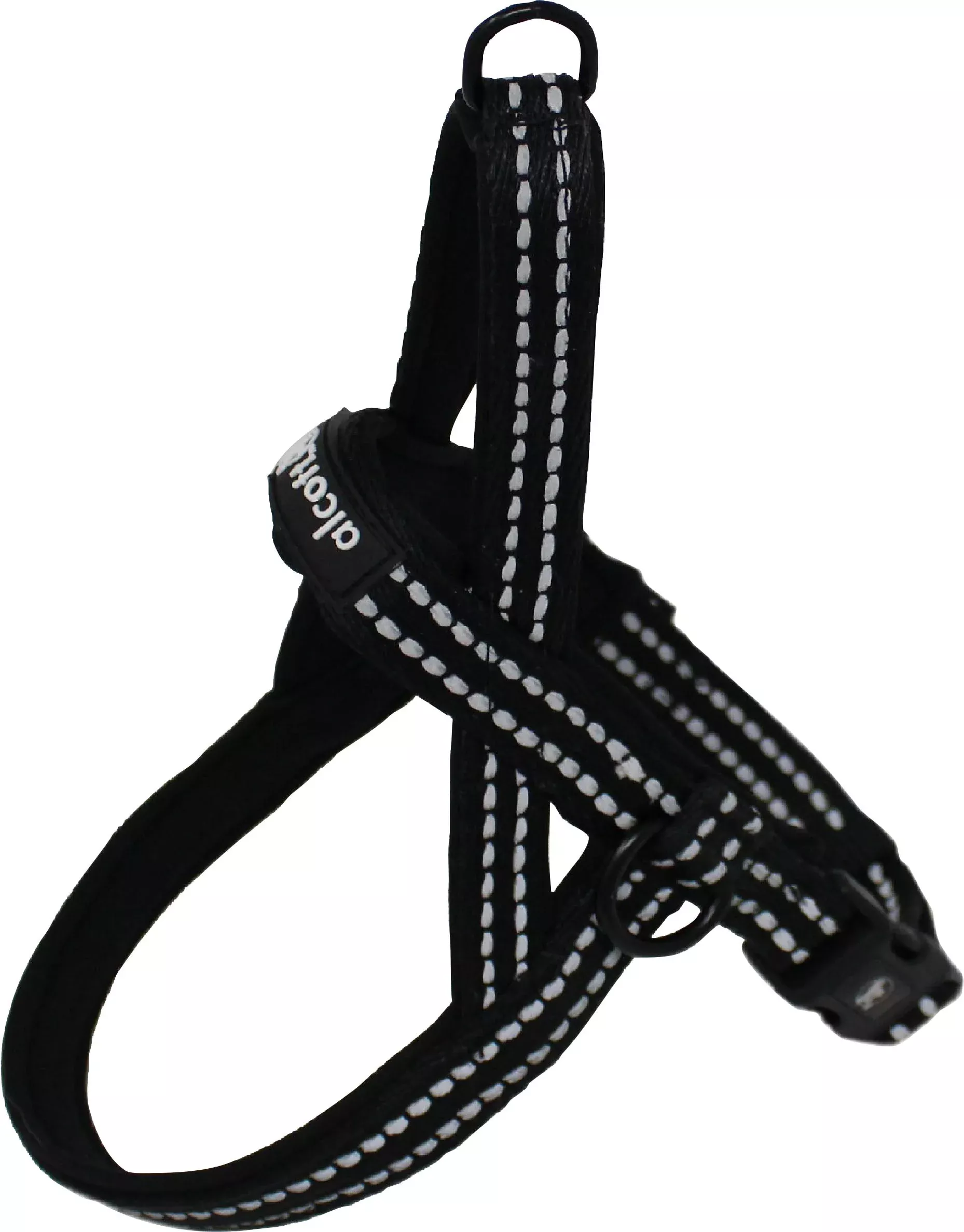 Alcott Rope Norwegian Dog Harness Medium Black