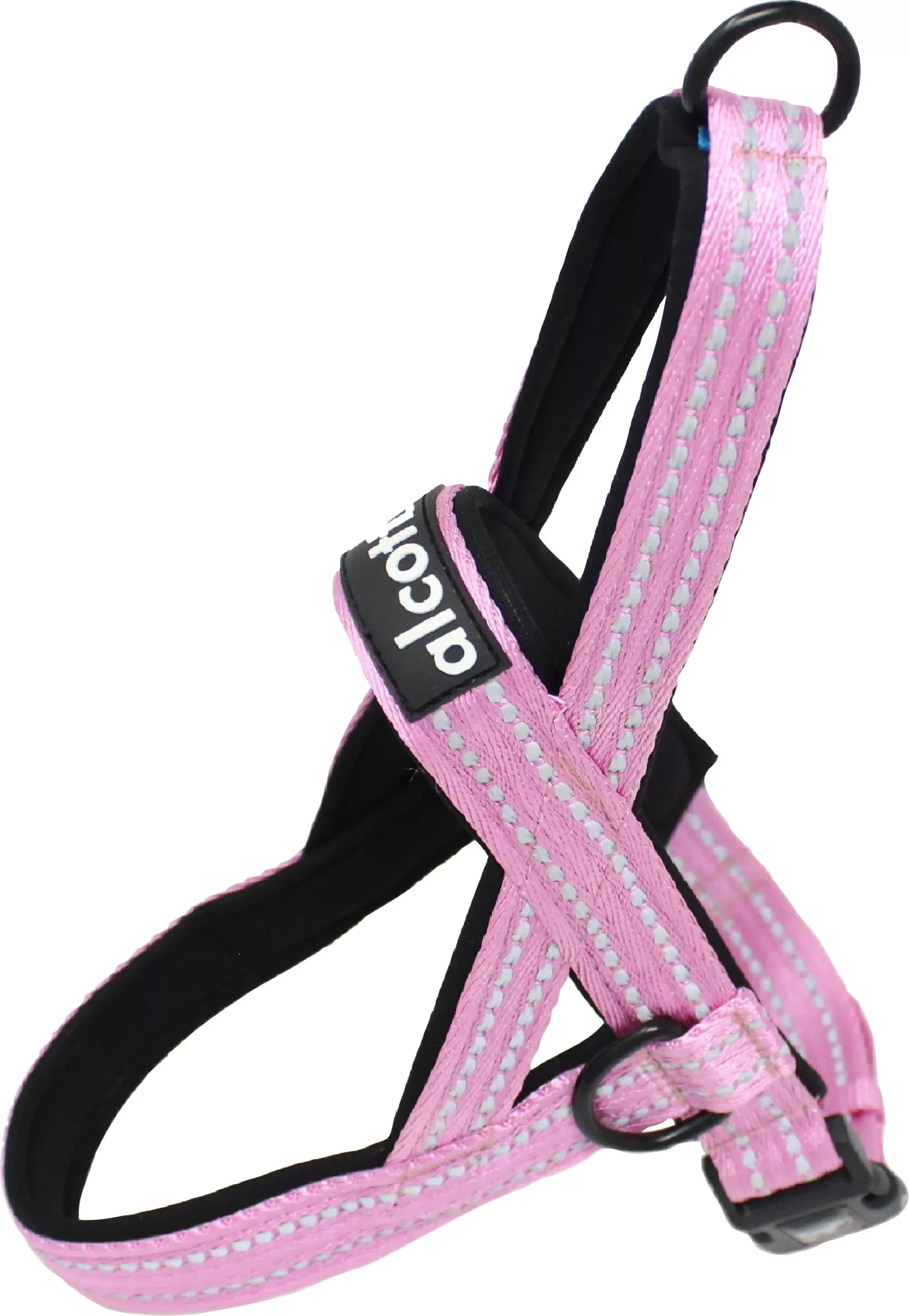 Alcott Rope Norwegian Harness, Bright Pink, XL