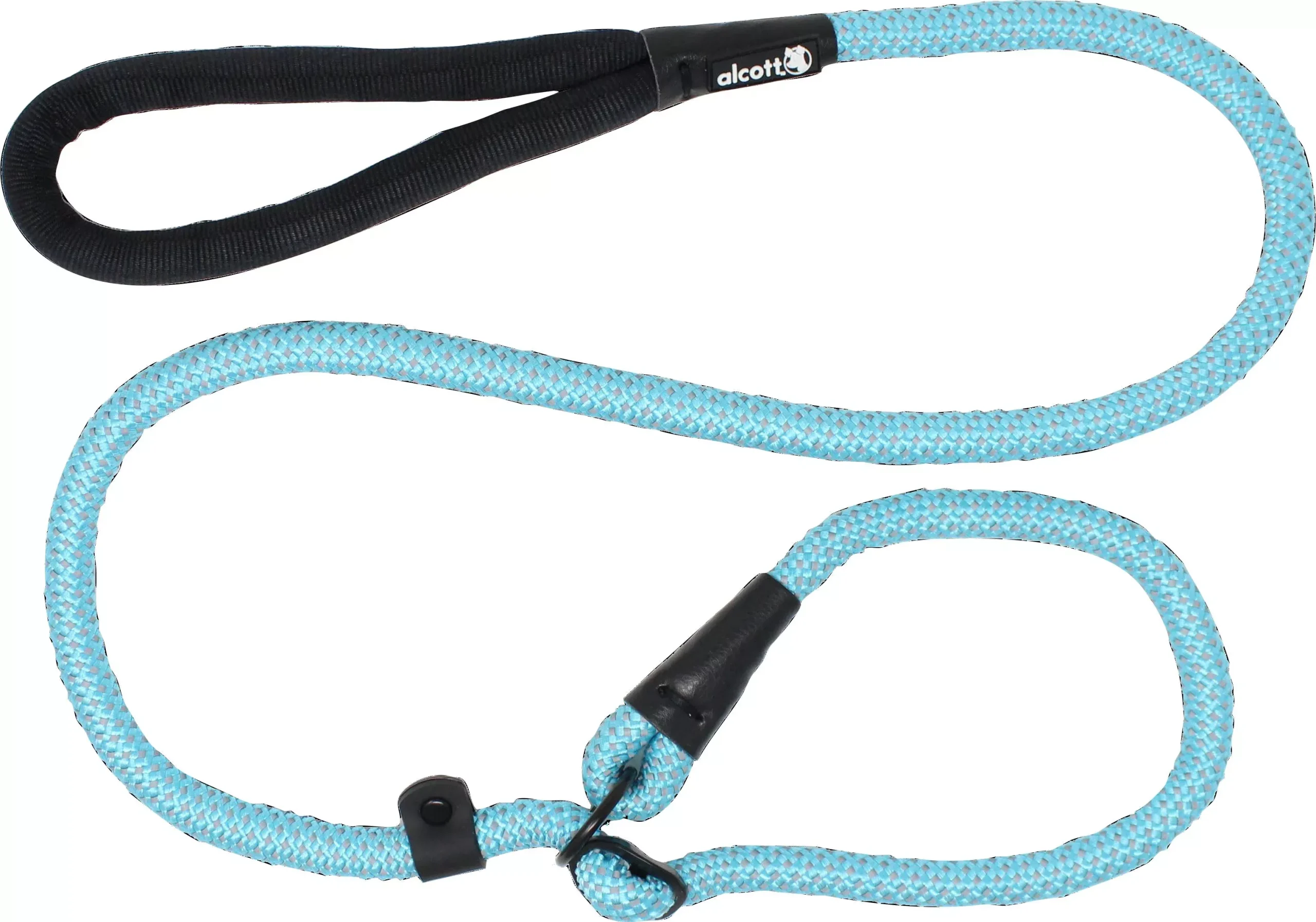 Alcott Slip Rope Leash Blue 5 ft x 3/4 in