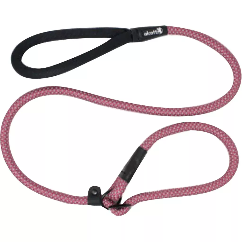 Alcott Slip Rope Leash, Red, 5 ft x 3/4 in
