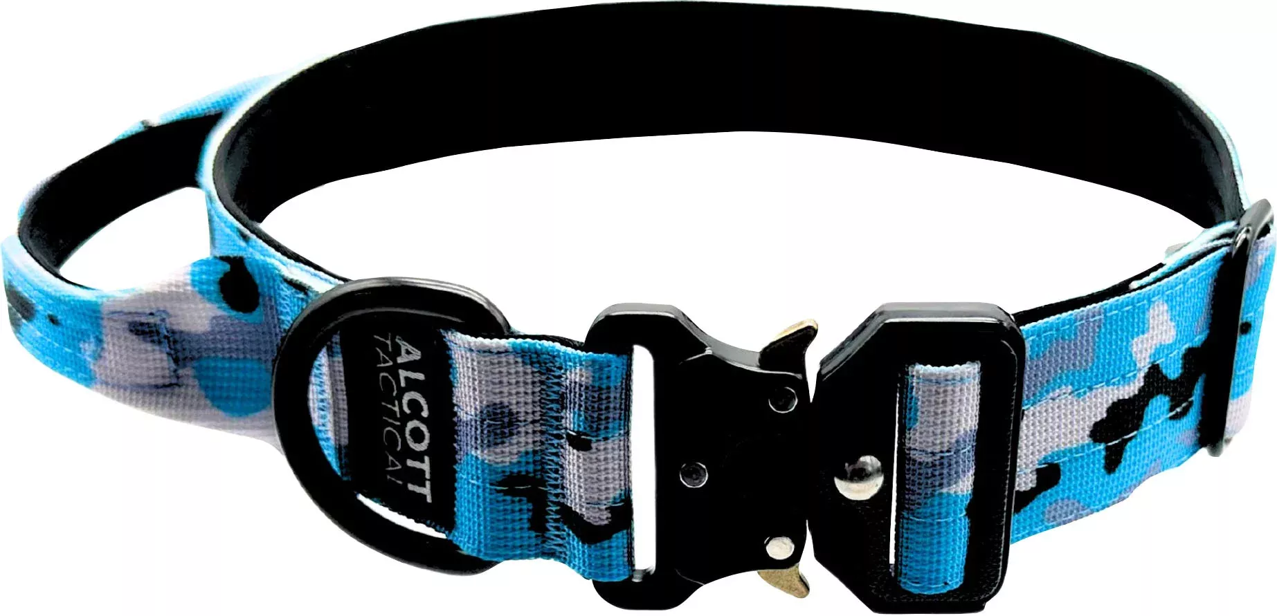Alcott Tactical Dog Collar Blue Camo XL