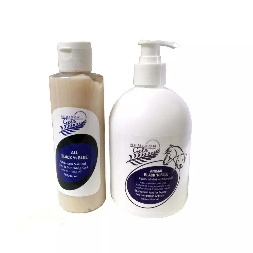 All Black N Blue Marine Cooling Gel