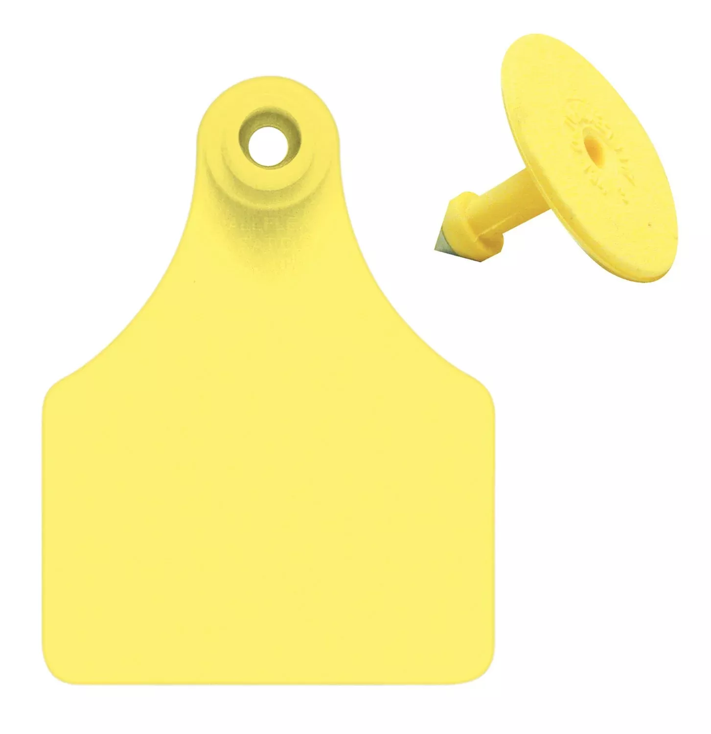 Allflex Blank Livestock Tags Large Female 25-Pack Yellow