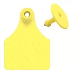 Allflex Global Large Numbered Ear Tags #1-25, Yellow, 25-Pack