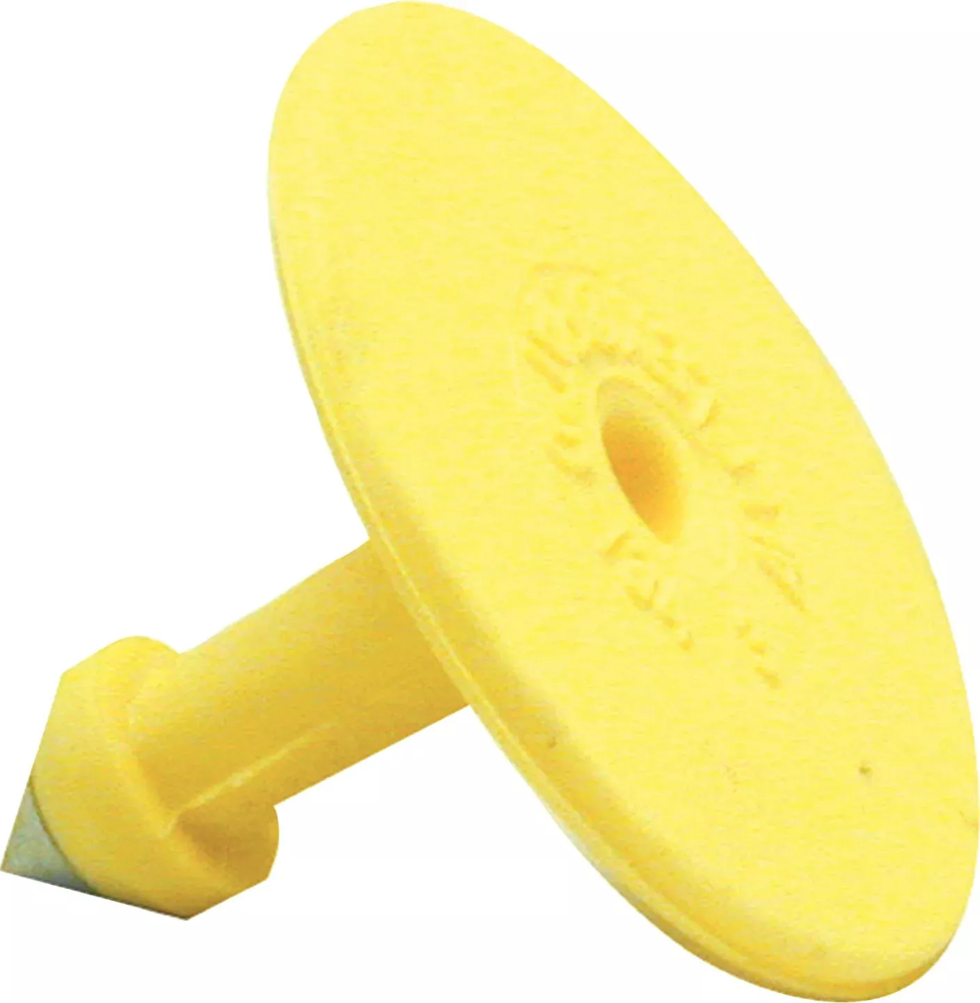 Allflex Male Ear Tag Buttons Small Yellow (25 Pack)