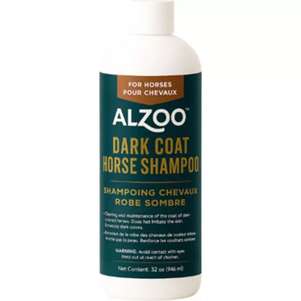 ALZOO Dark Coat Horse Shampoo, 32 oz