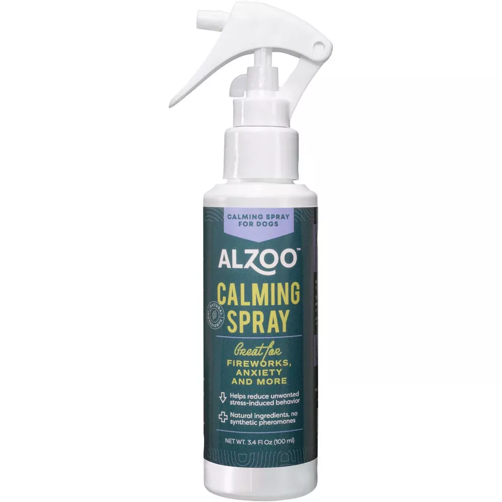 ALZOO Plant-Based Calming Spray for Dogs 3.4 oz