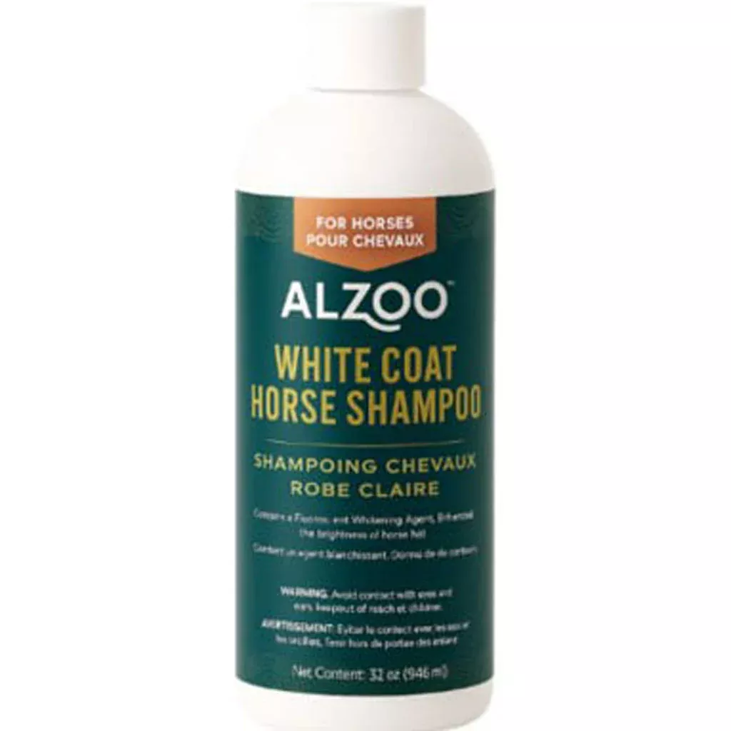 Alzoo White Coat Horse Shampoo, 32 oz