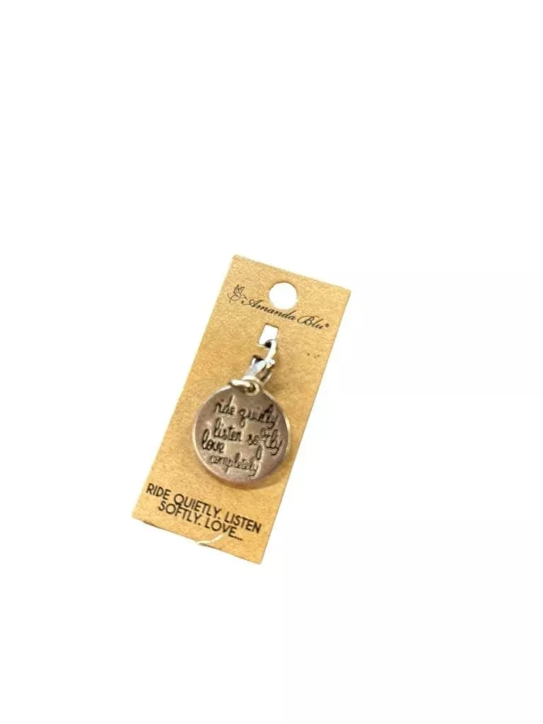 Amanda Blue Bridle Charm - USED