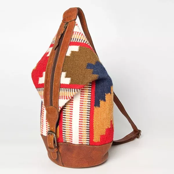 American Darling Backpack Saddle Blanket Genuine Leather Women Bag Western Handbag Purse