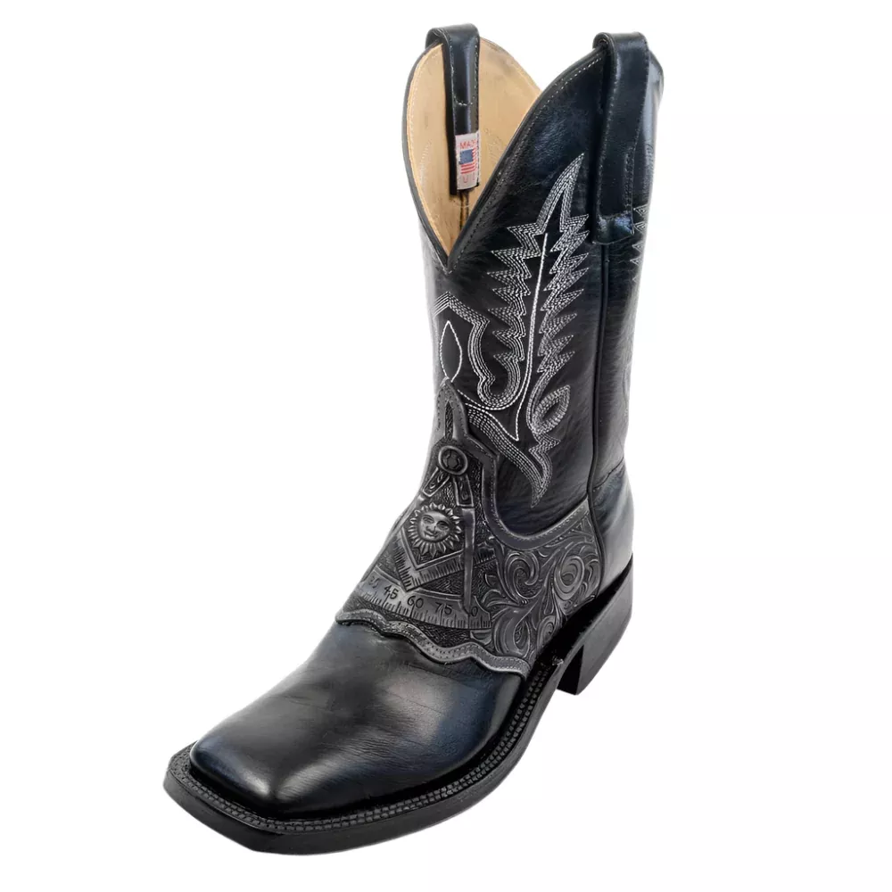 Anderson Bean Men's Past Master Square Toe Boot - Teskey's Exclusive