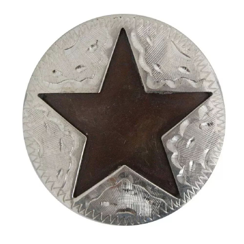 Antique Cutout Star Concho
