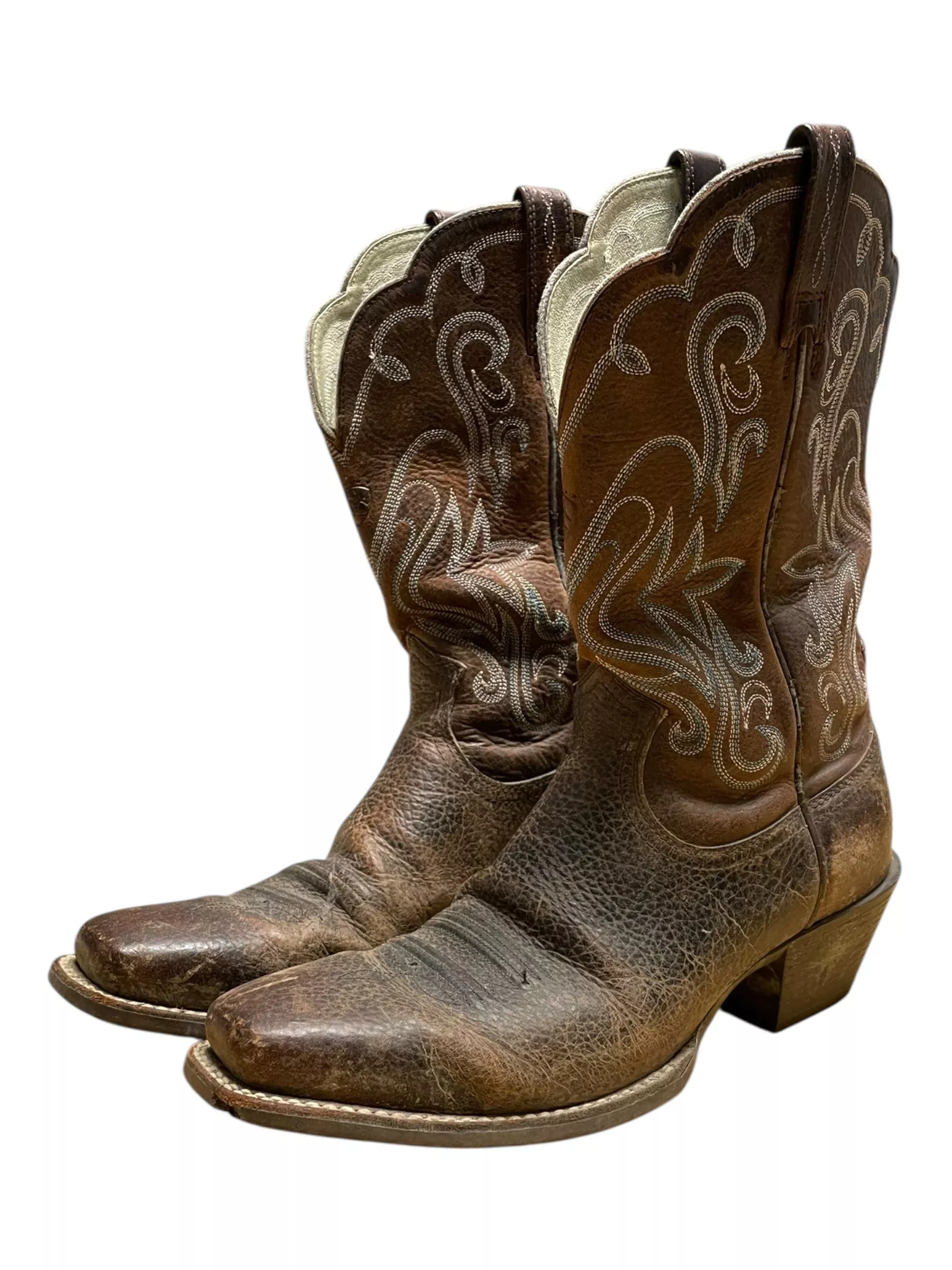 Ariat Cowgirl Boots - Brown - 10B - USED