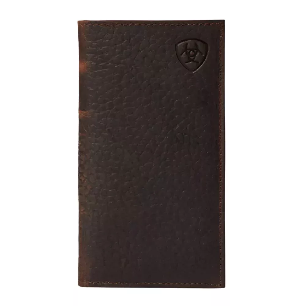 Ariat Distressed Shield Logo Rodeo Wallet