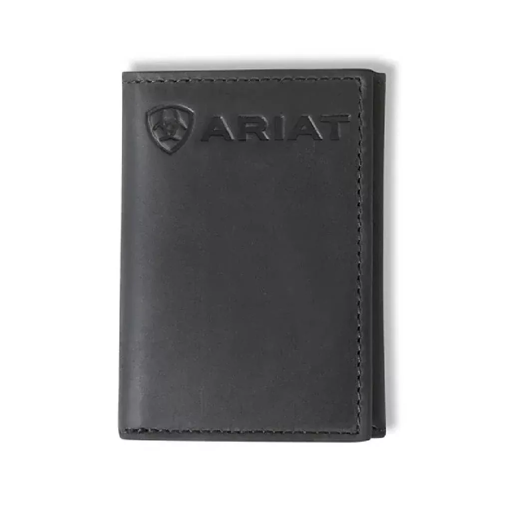 Ariat Embossed Logo Trifold Wallet
