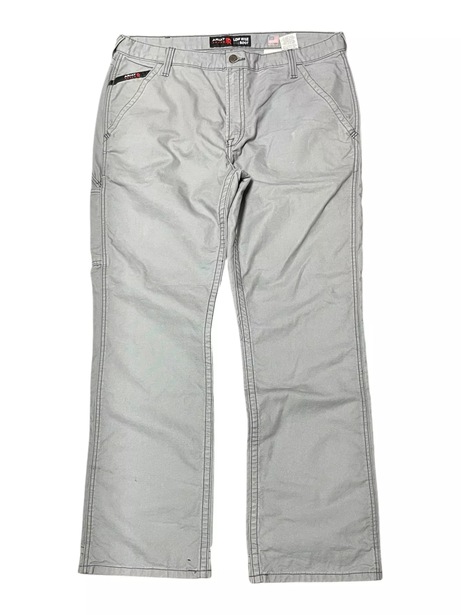 Ariat FR Low Rise Boot Pants - Gray - 38 / 34 - USED