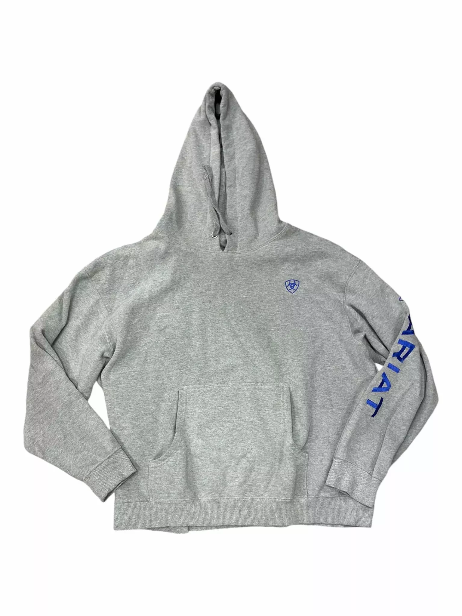 Ariat Hoodie - Grey/Blue - XL - USED