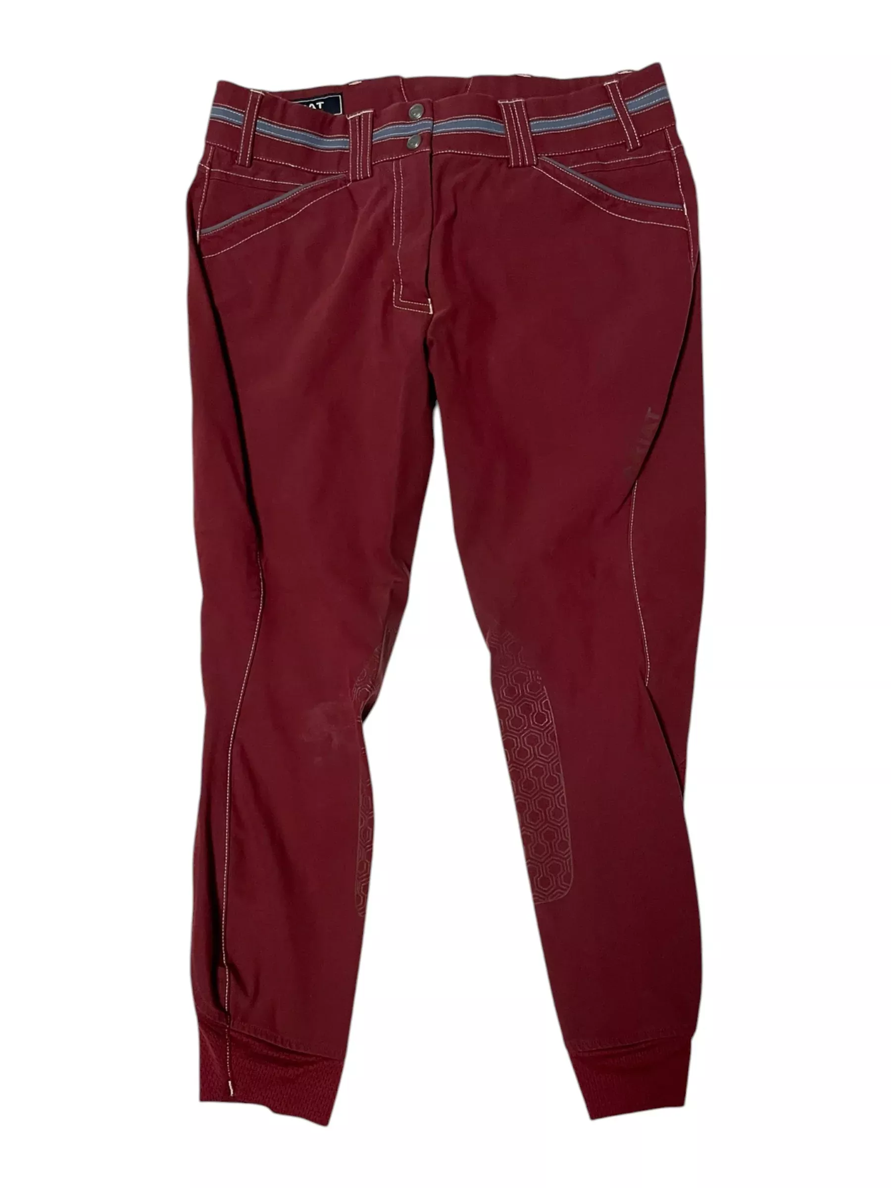 Ariat KP Breech - Deep Red - 30R - USED