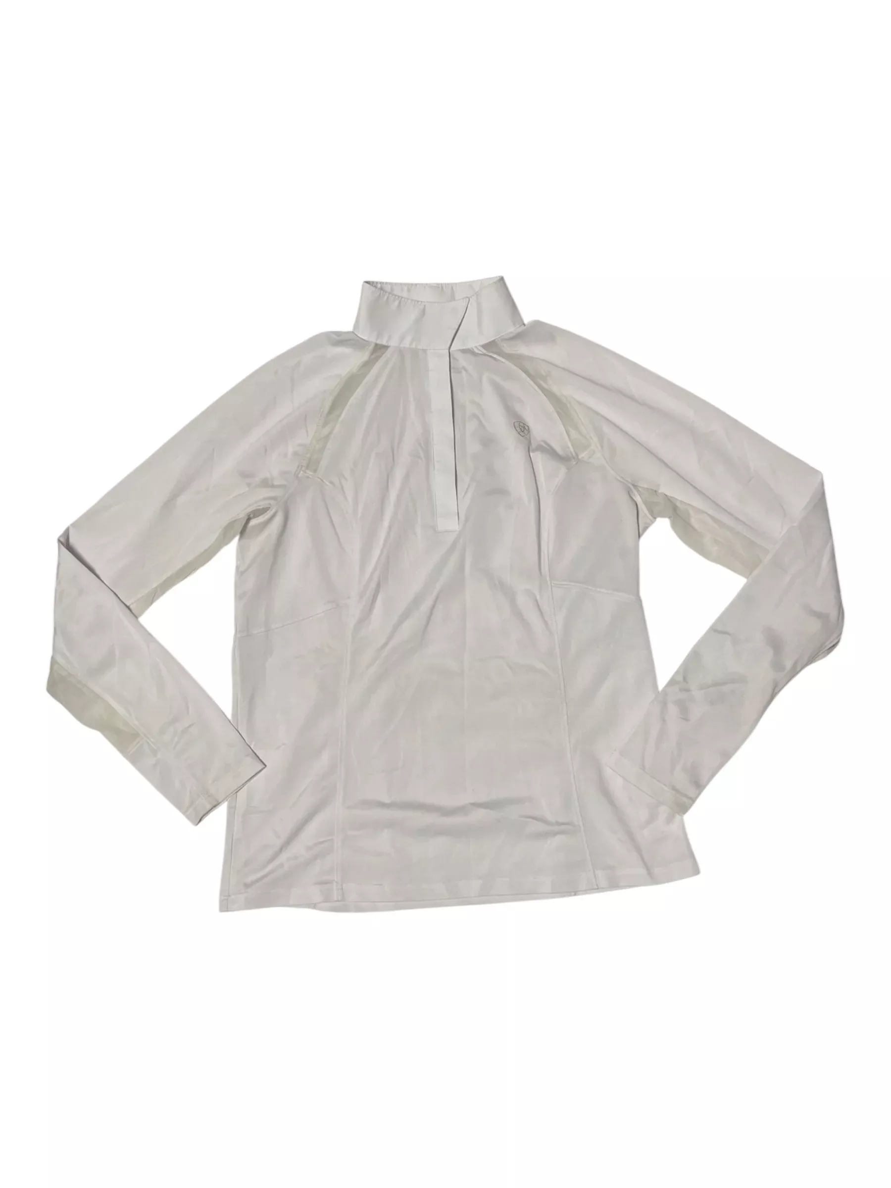 Ariat LS Show Shirt - White - M - USED