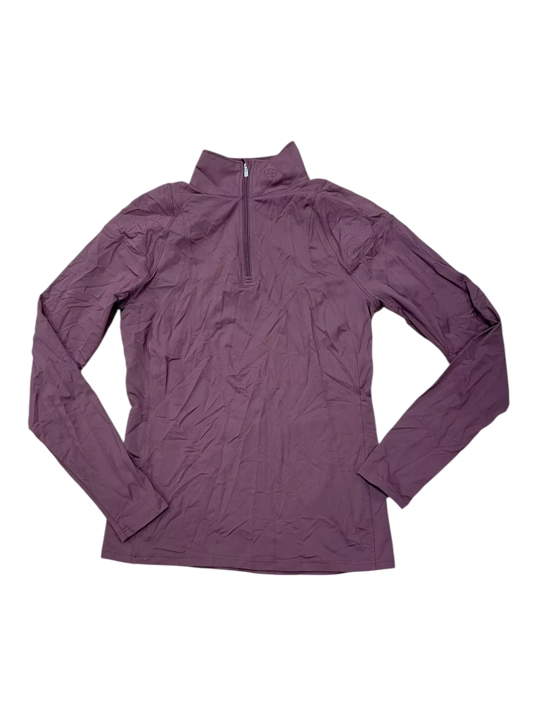 Ariat LS Sun Shirt - Brown Plum - S - USED