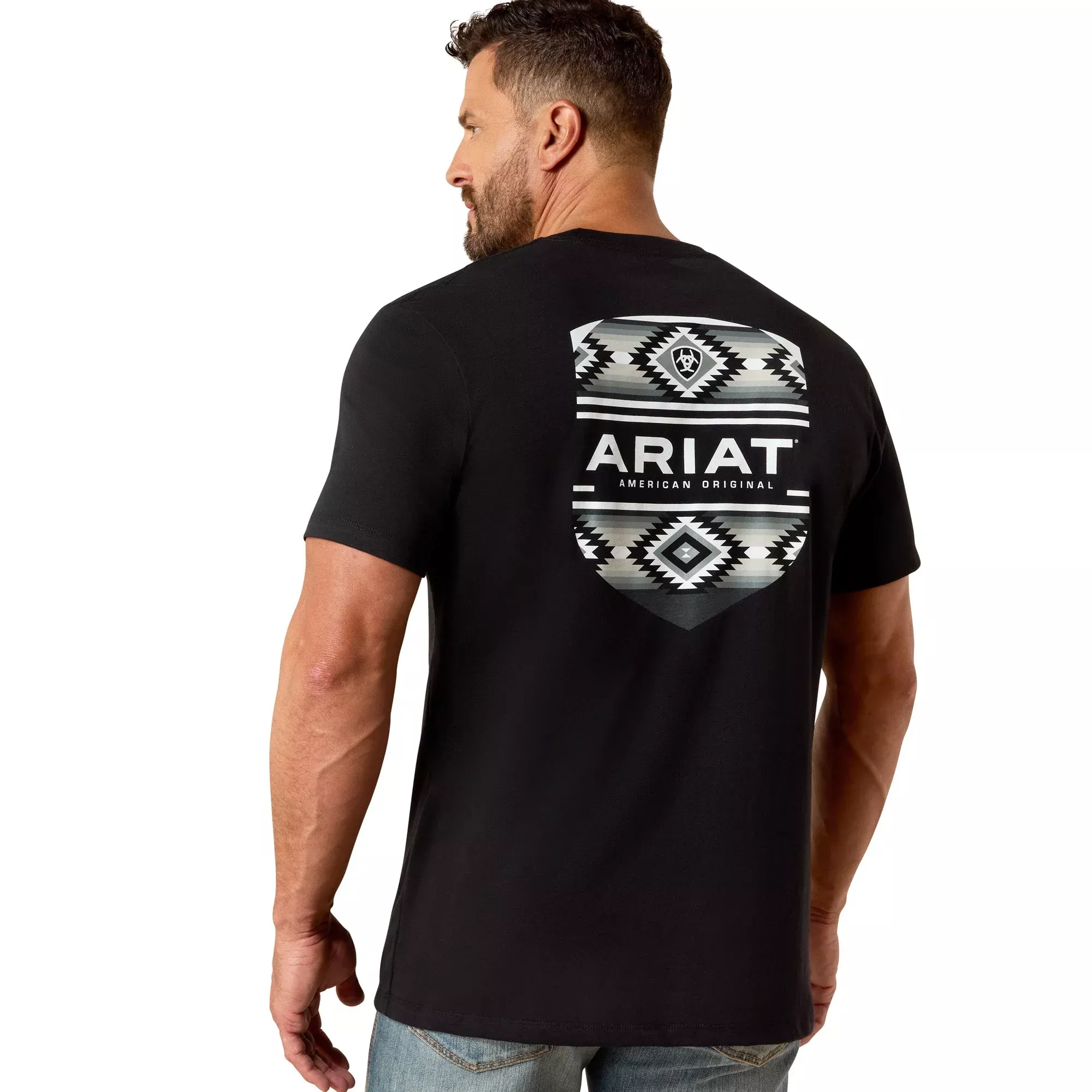 Ariat Men's Canyon Aztec Shield Classic Fit T-Shirt
