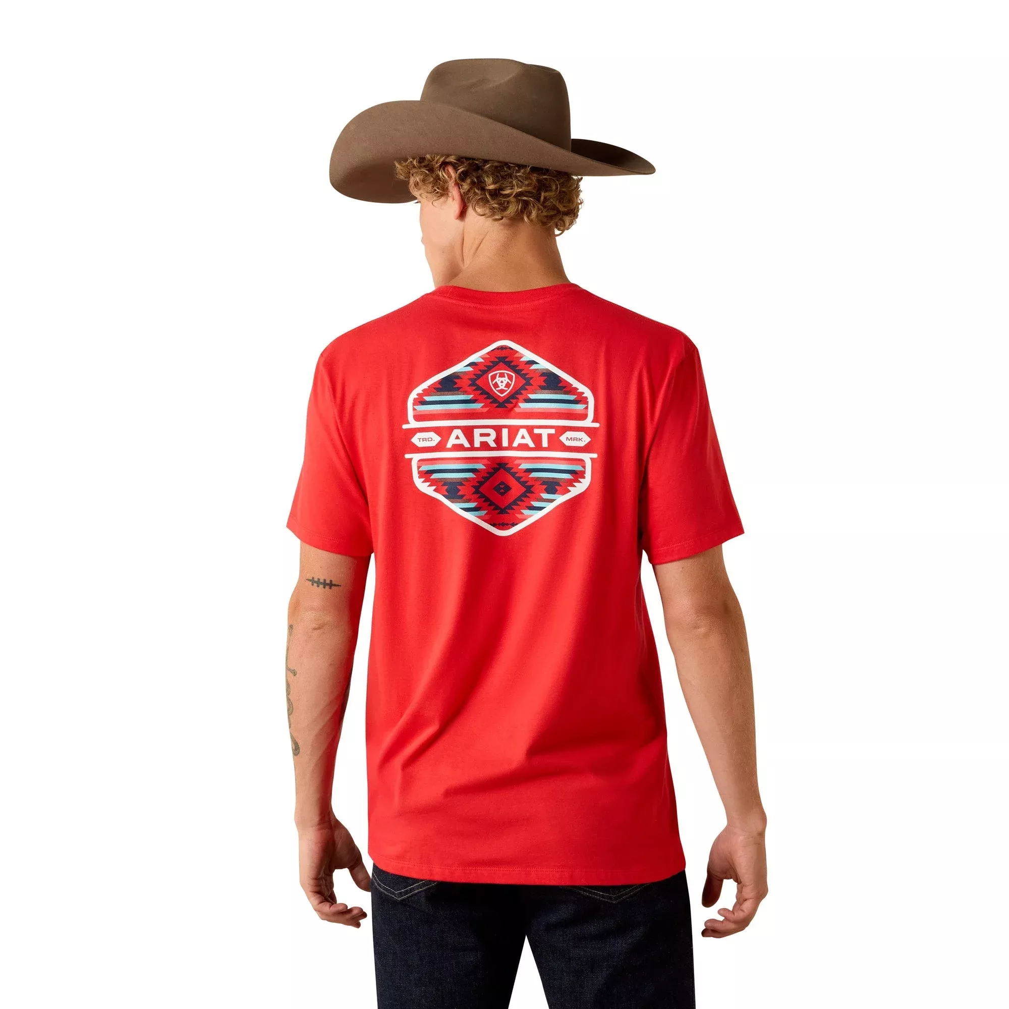 Ariat Men's Chinelos Hex Classic Fit T-Shirt