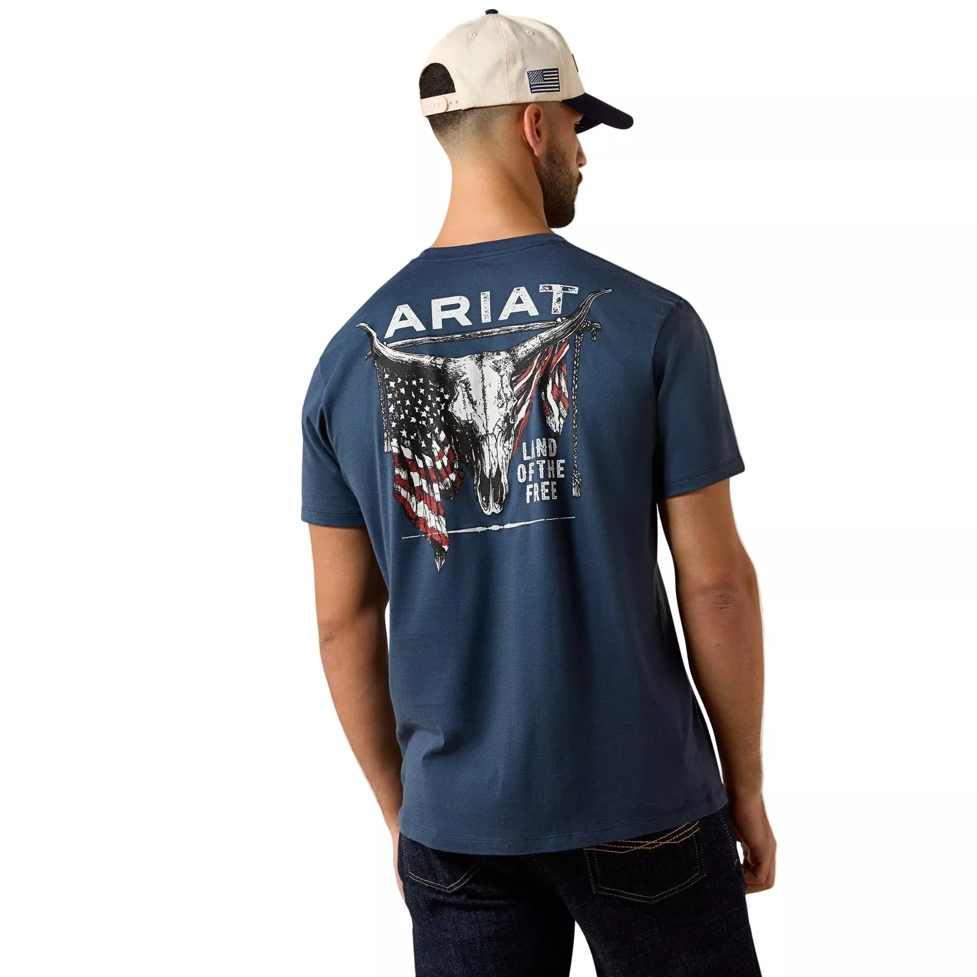 Ariat Men's Longhorn Patriot Bravery Tee