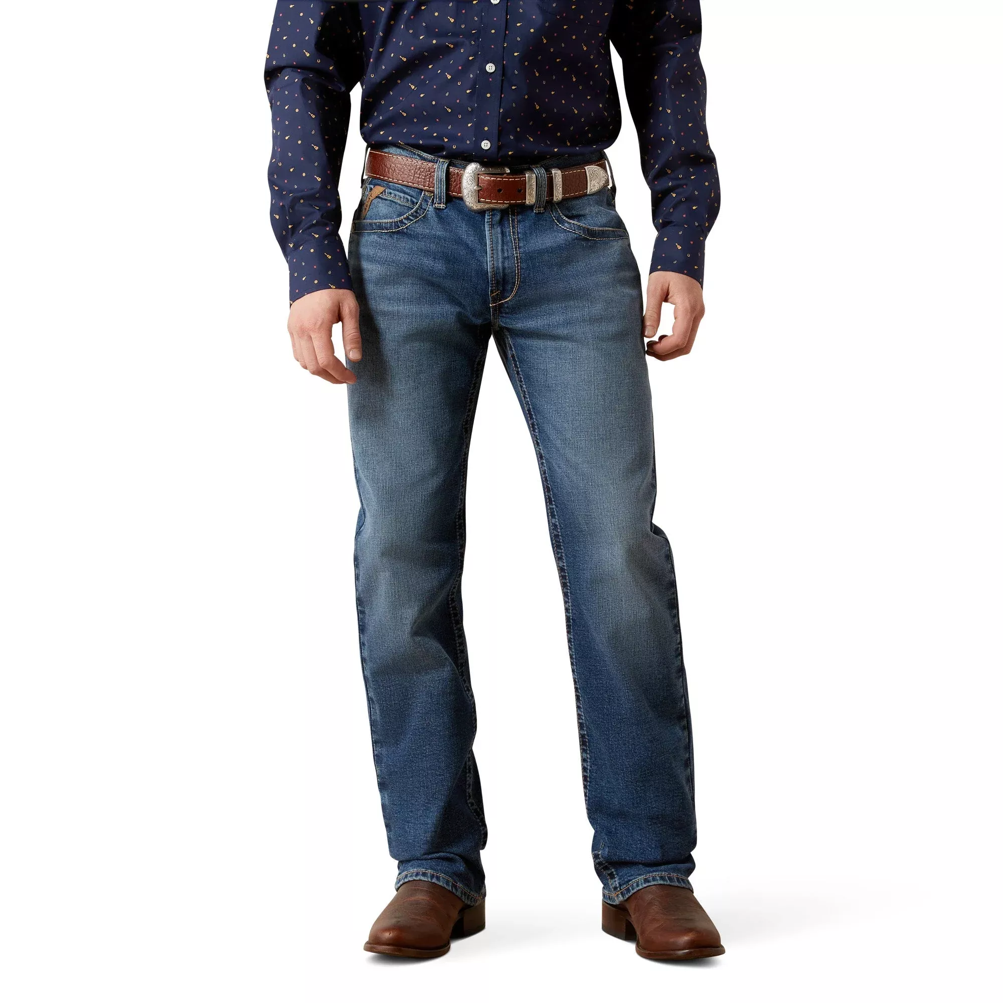 Ariat Men's M5 Straight Calico Straight Leg Jeans