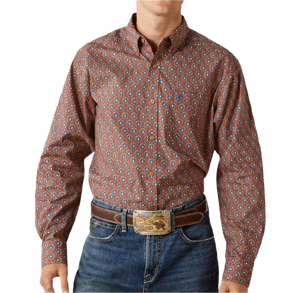 Ariat Men's Shaw Classic Aztec Print Button Down Shirt - FINAL SALE