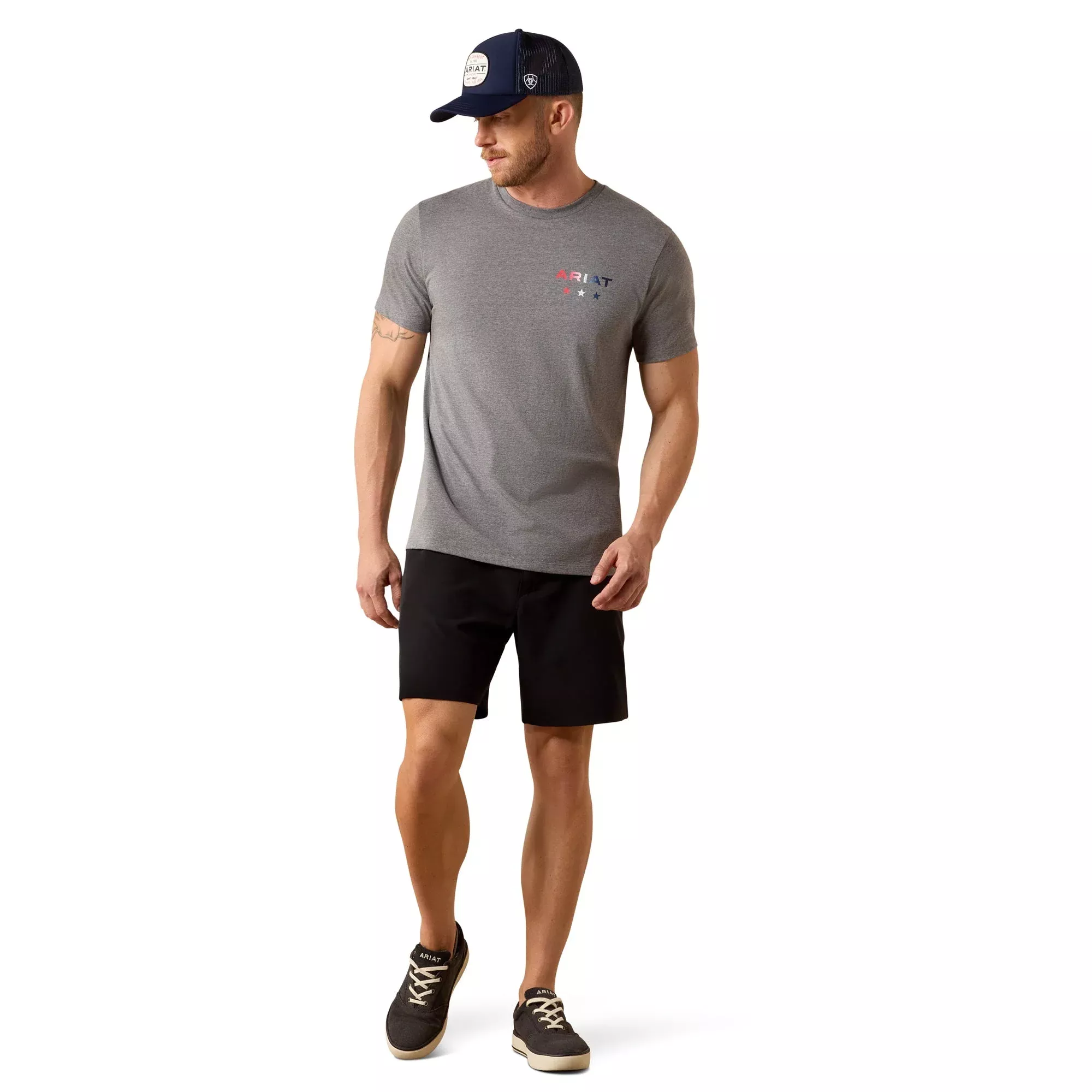 Ariat Men's USA Pat Badge Tee
