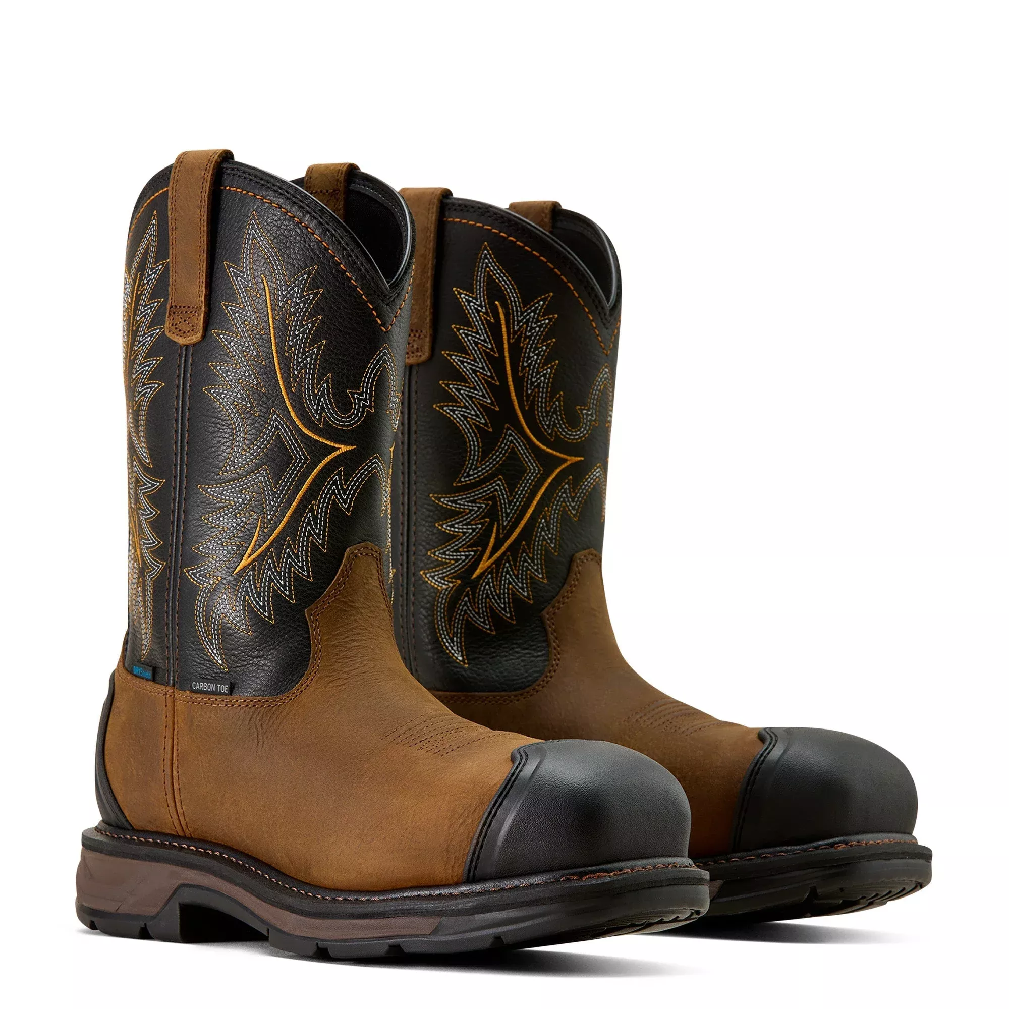 Ariat Men's WorkHog XT Waterproof Wide Square Toe Carbon Toe Work Boot