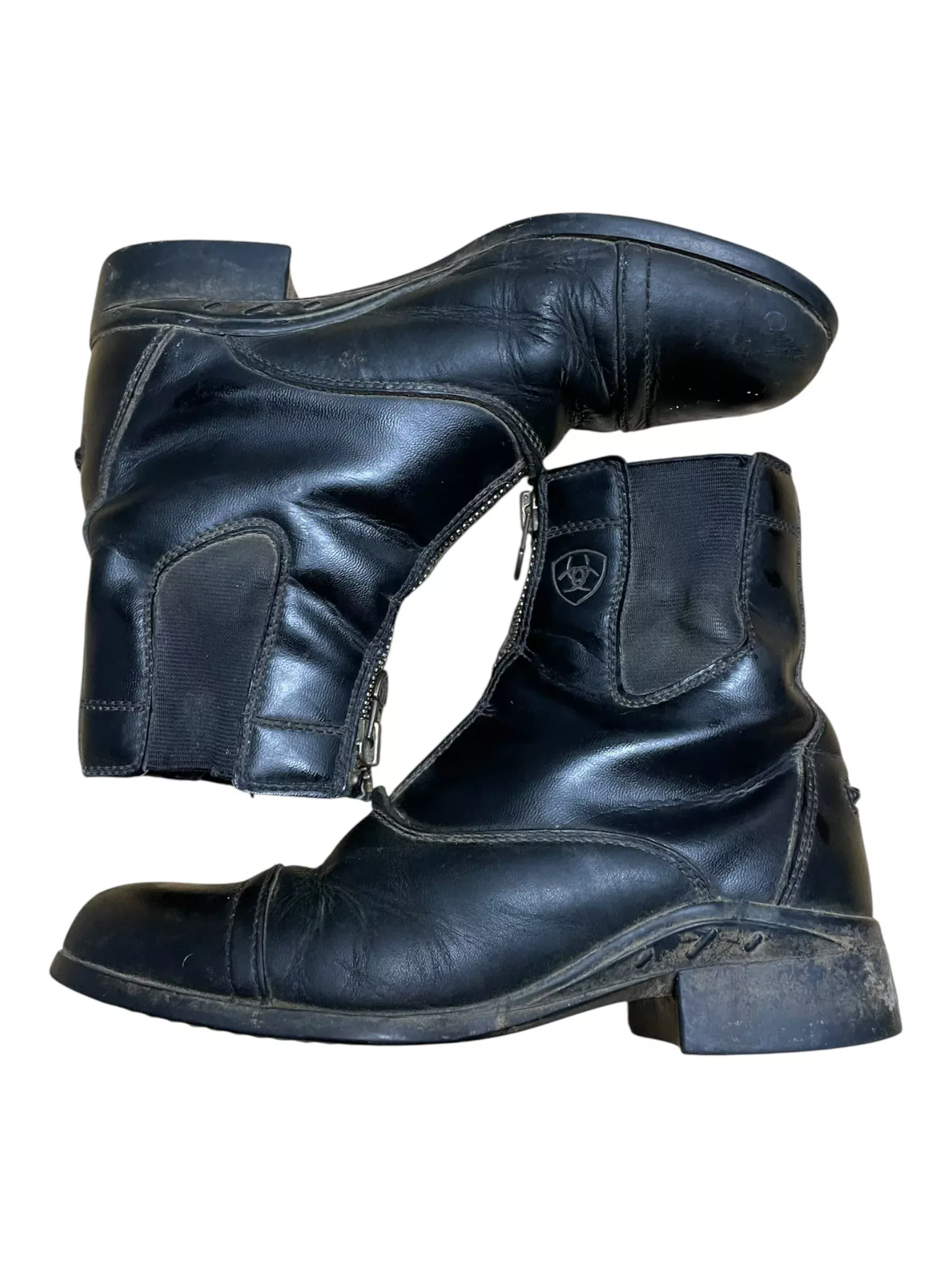 Ariat Paddock Boots - Black - Approx 6.5 - USED