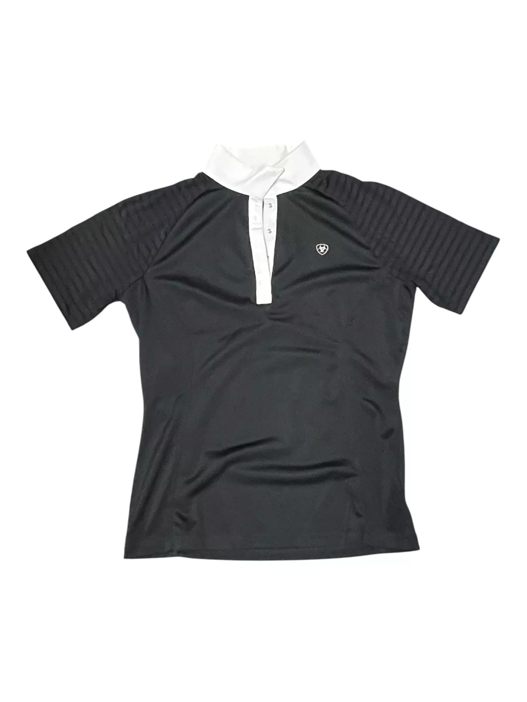 Ariat Show Shirt - Black/White - M - USED