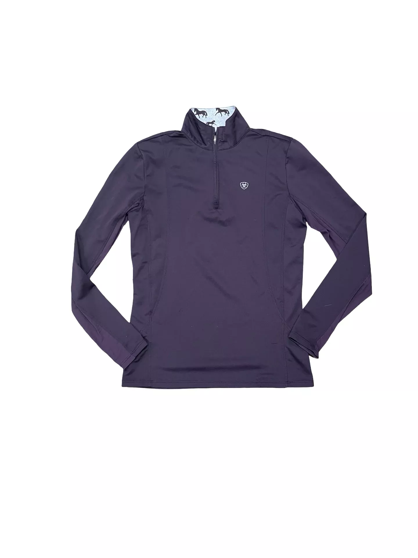 Ariat Sun Shirt - Purple - S - USED