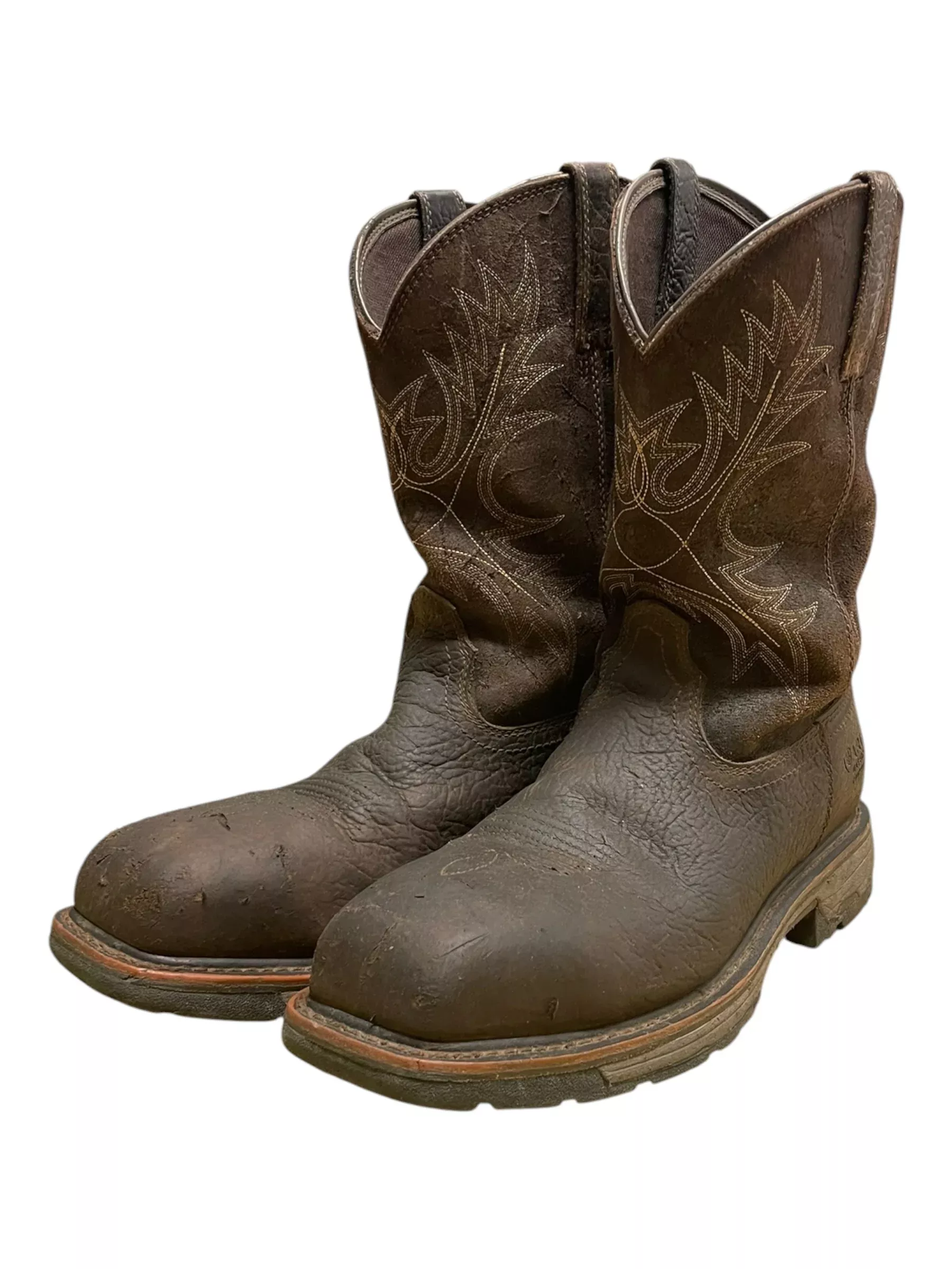Ariat Waterproof Composite Toe WorkHog Boot - Brown - Men's 11D - USED