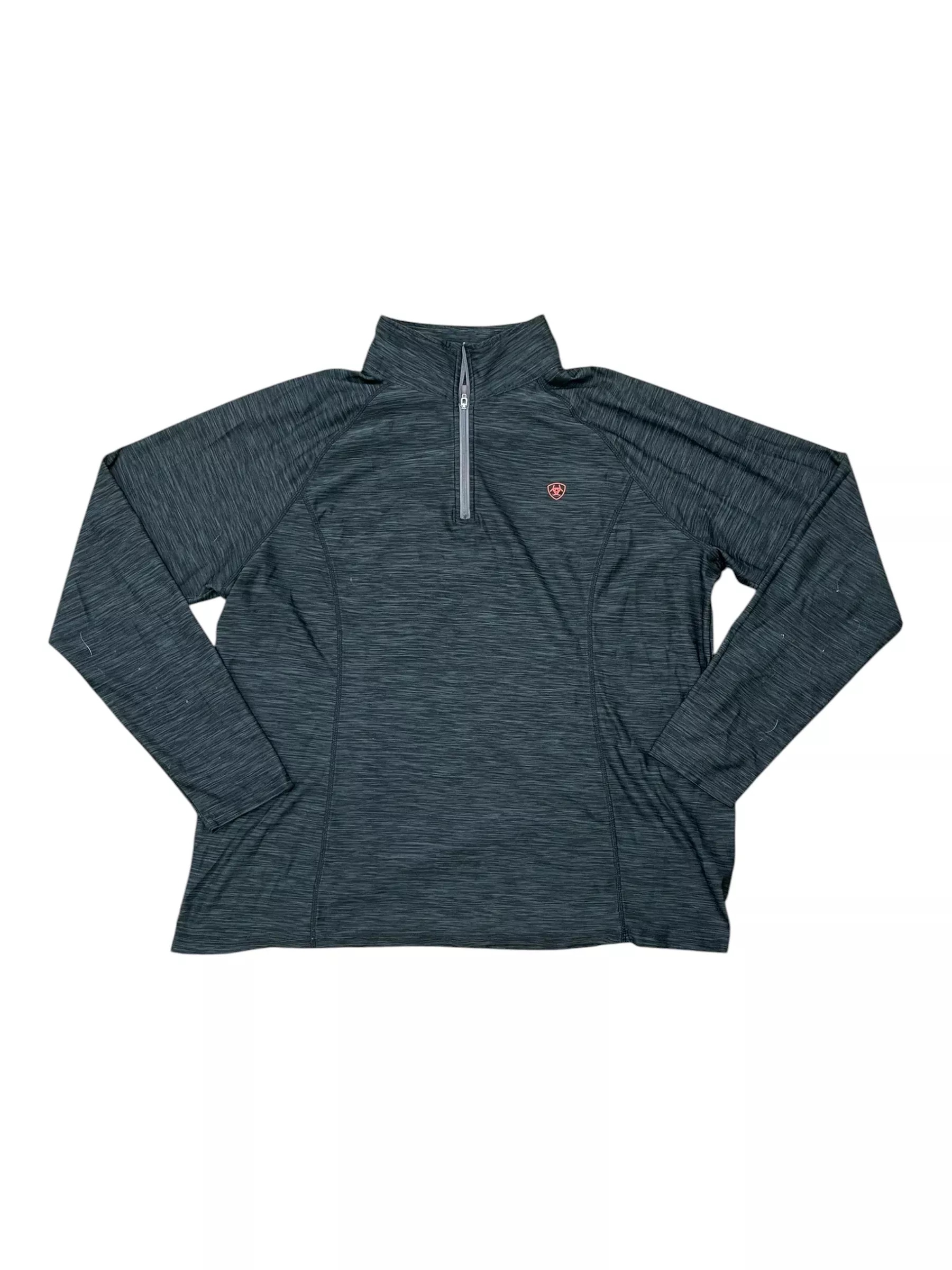 Ariat Winter Base Layer - Dark Gray/Red - XXL - USED