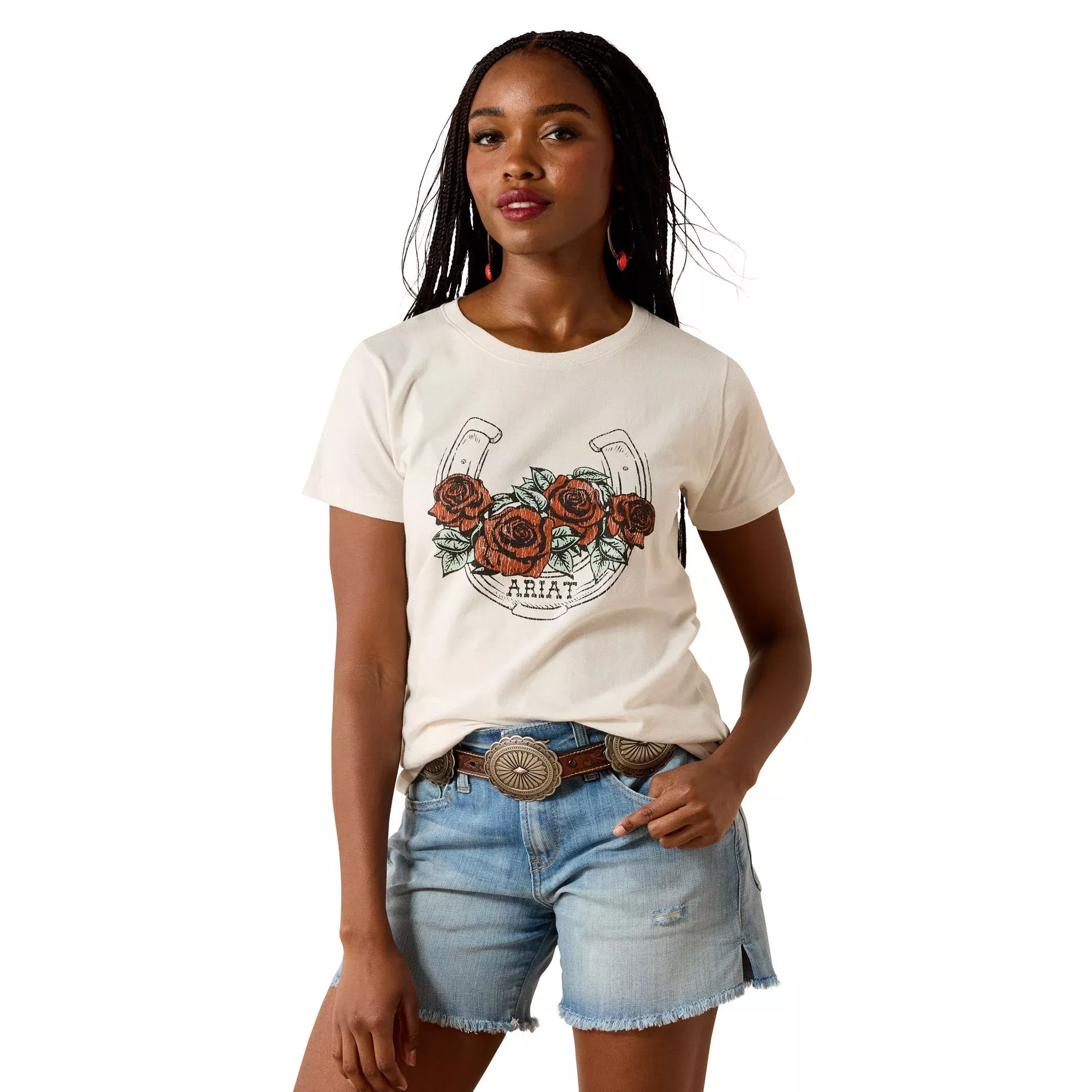 Ariat Women's Vintage Rose Tee
