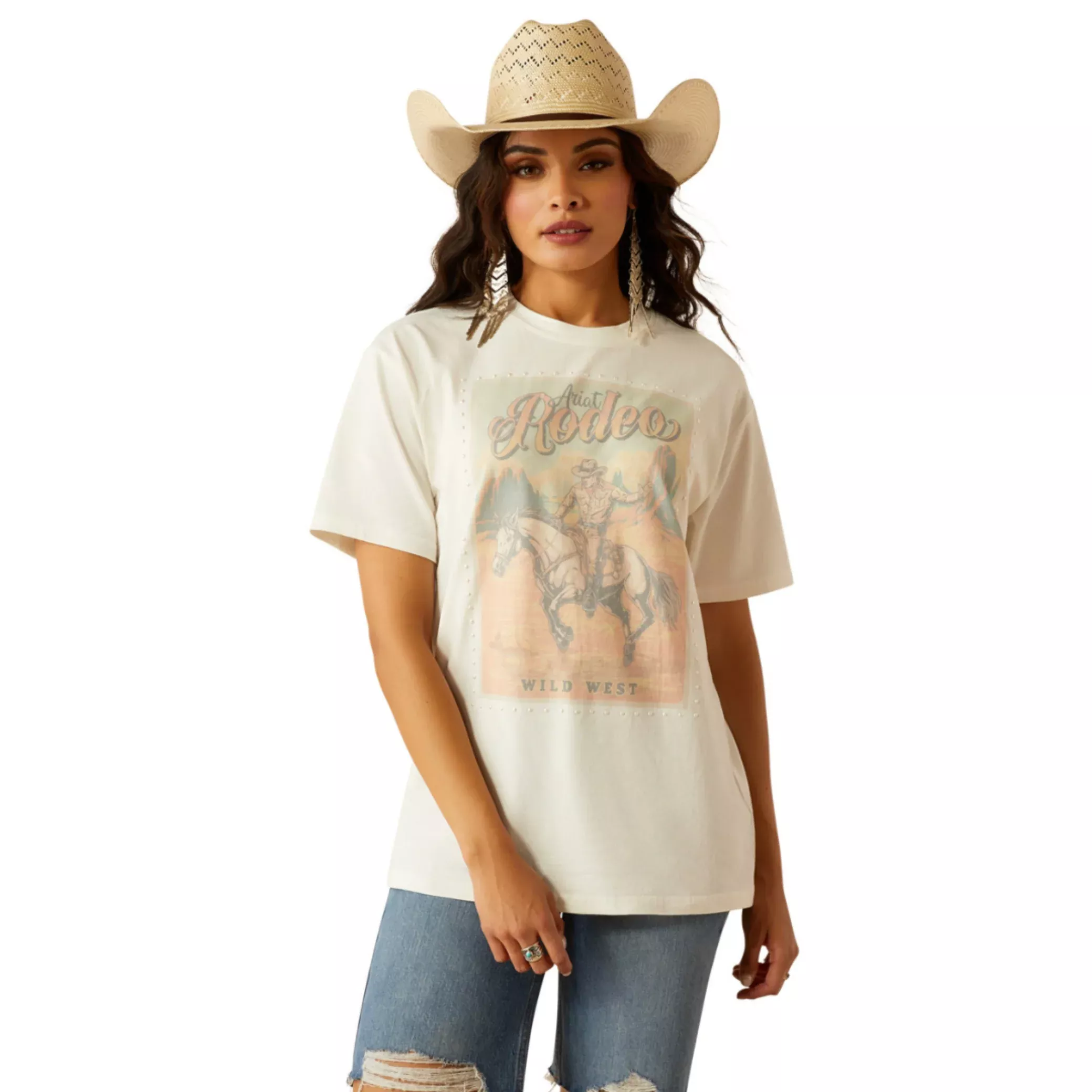 Ariat Womens Rodeo Short Sleeve T-Shirt