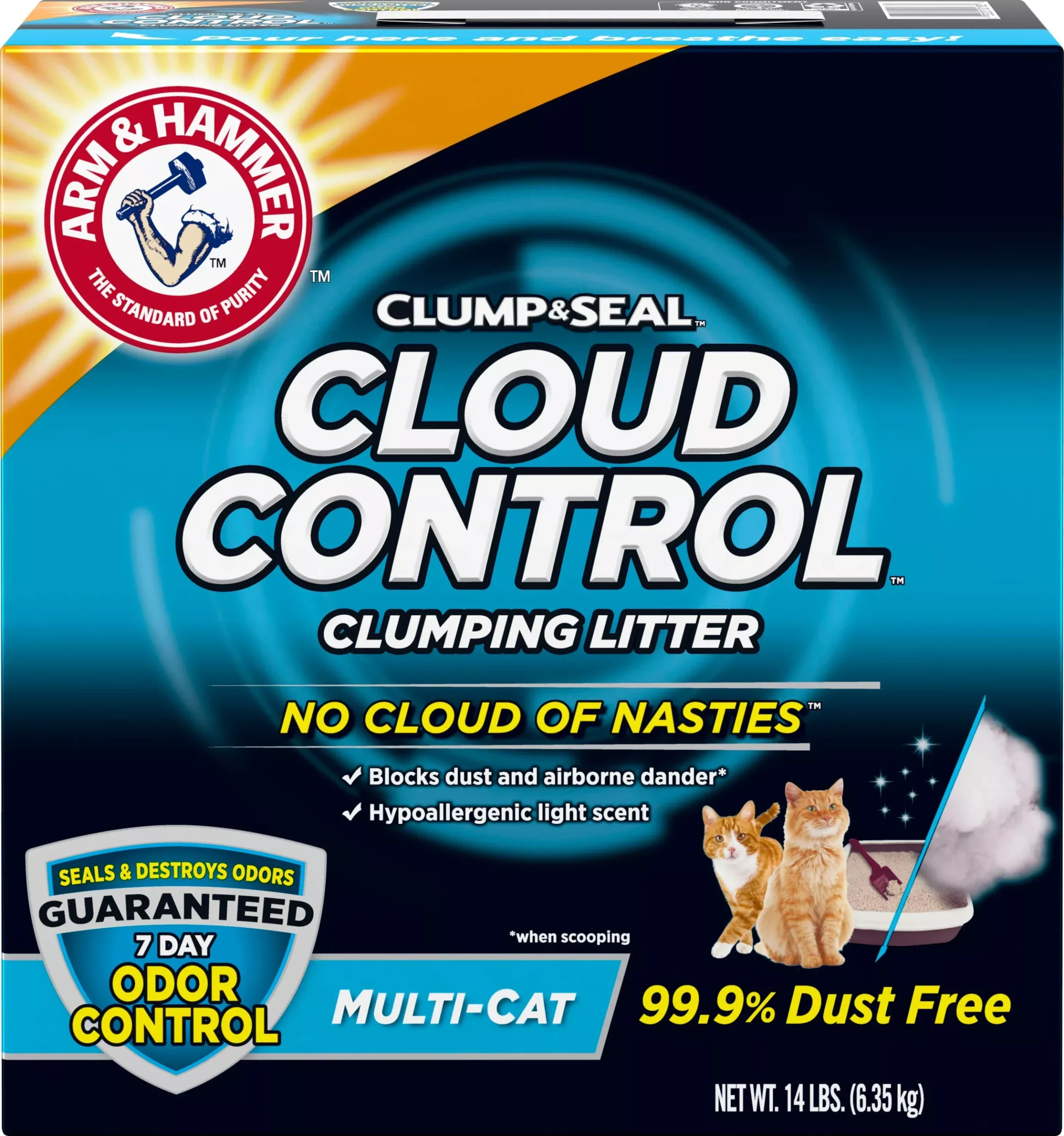 Arm & Hammer Cloud Control Clumping Cat Litter 14 lb