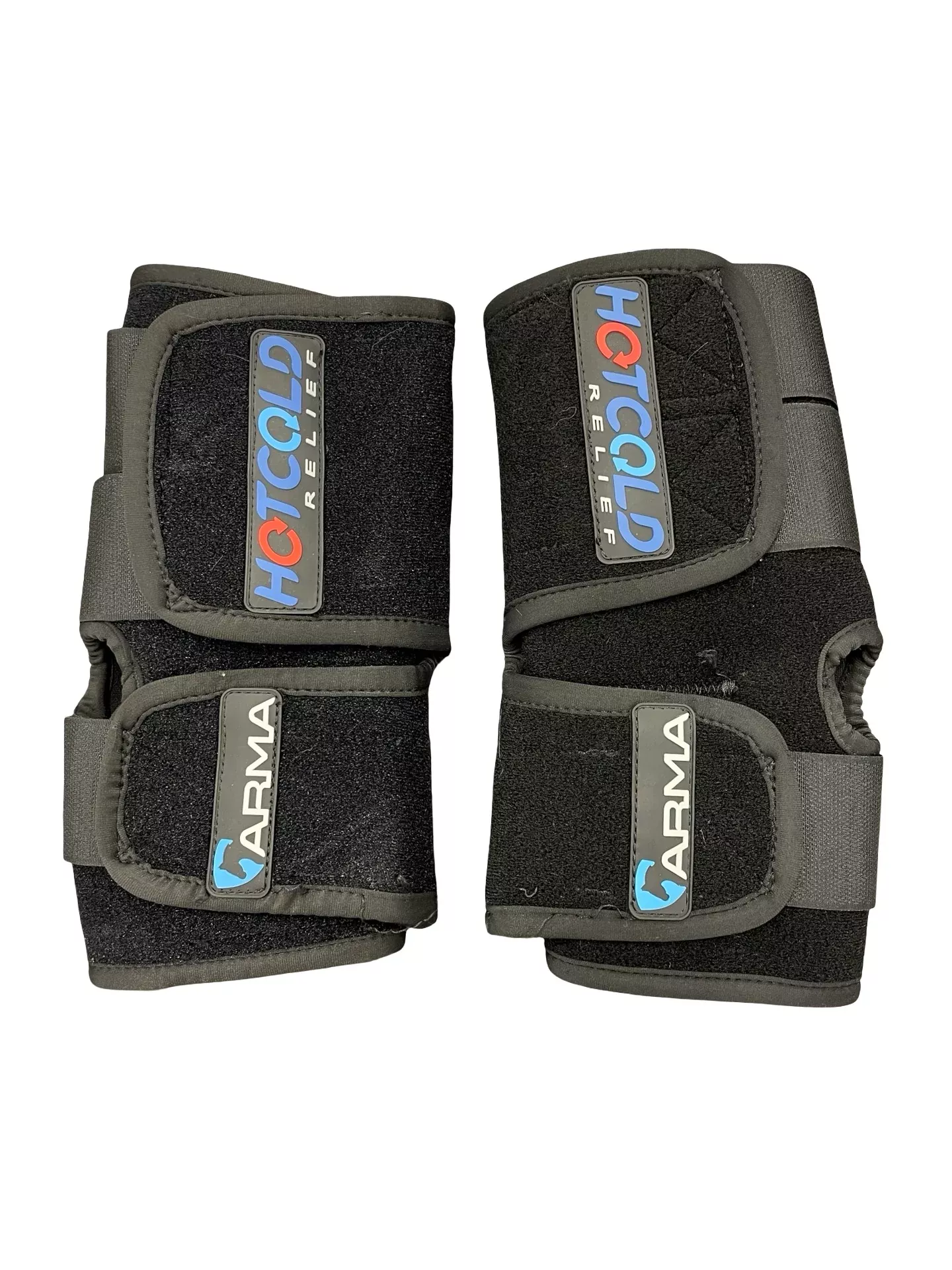 Arma Hot/Cold Joint Relief Horse Boots *Pair Of 2* - Black - One Size - USED