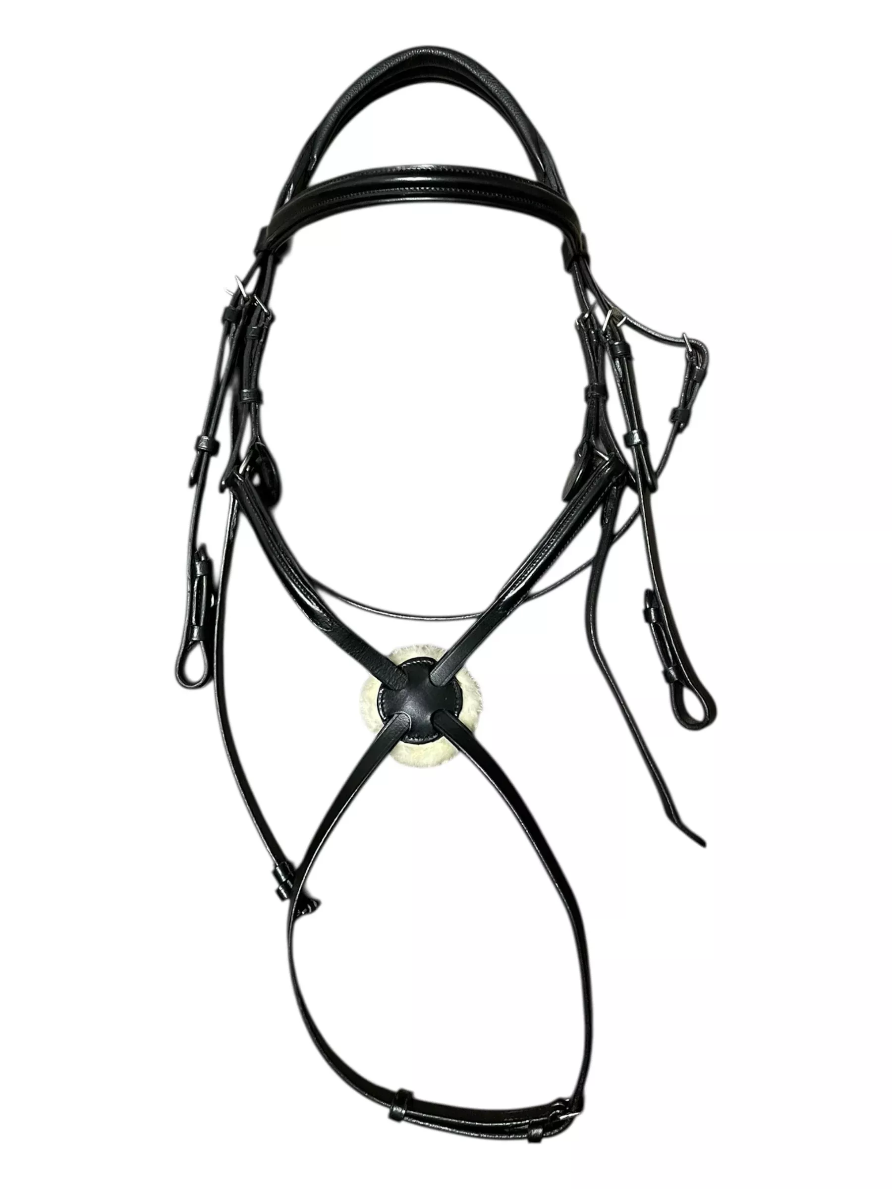 Ascot Figure-8 Bridle - Black - C/S - USED