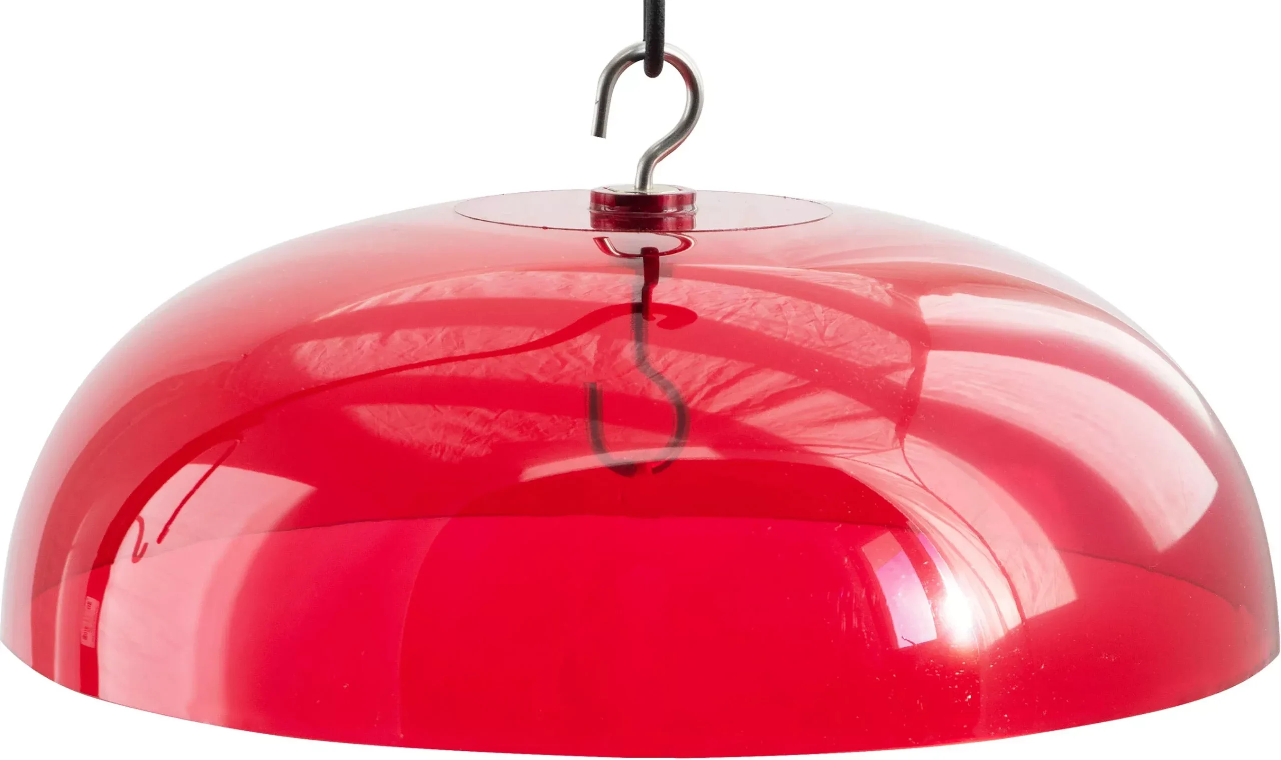 Aspects HummZinger Dome Hummingbird Feeder, Red 12 in