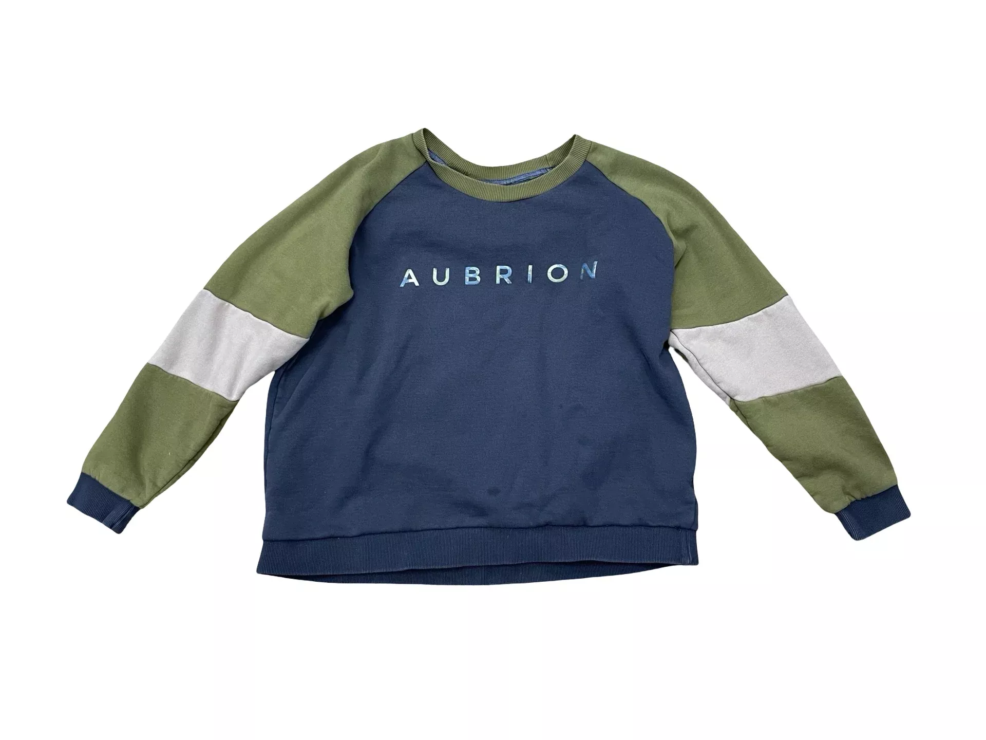 Aubrion Crewneck - Blue/Green - M - USED