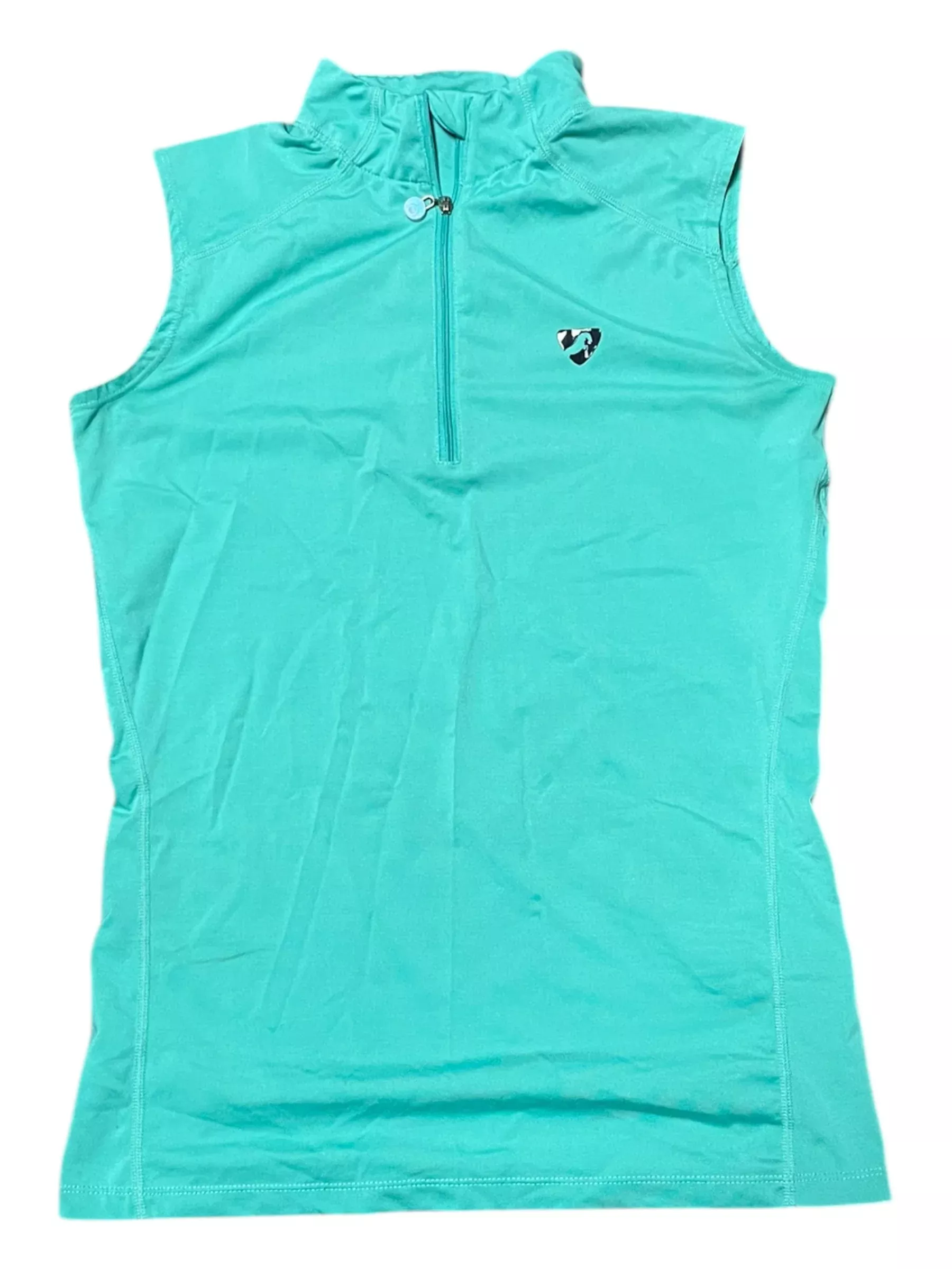 Aubrion Sleeveless Top - Bright Blue - S - USED