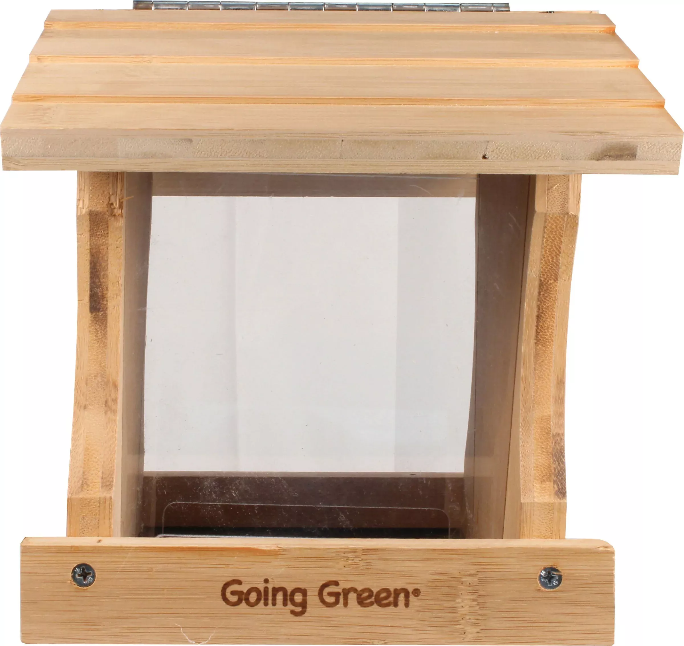 Audubon Premium Bamboo Ranch Feeder, 1.5 lb Capacity, Natural