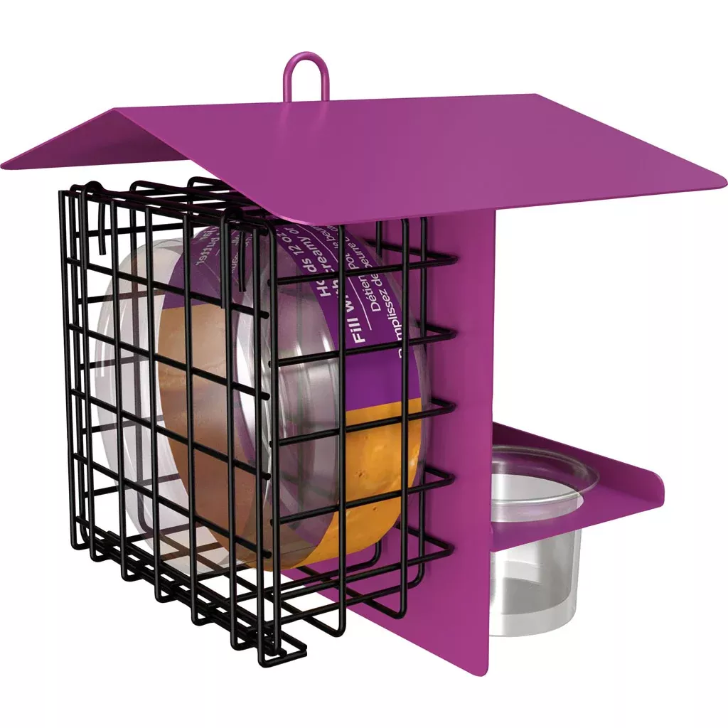 Audubon/Woodlink Peanut Butter and Jelly Feeder, Purple