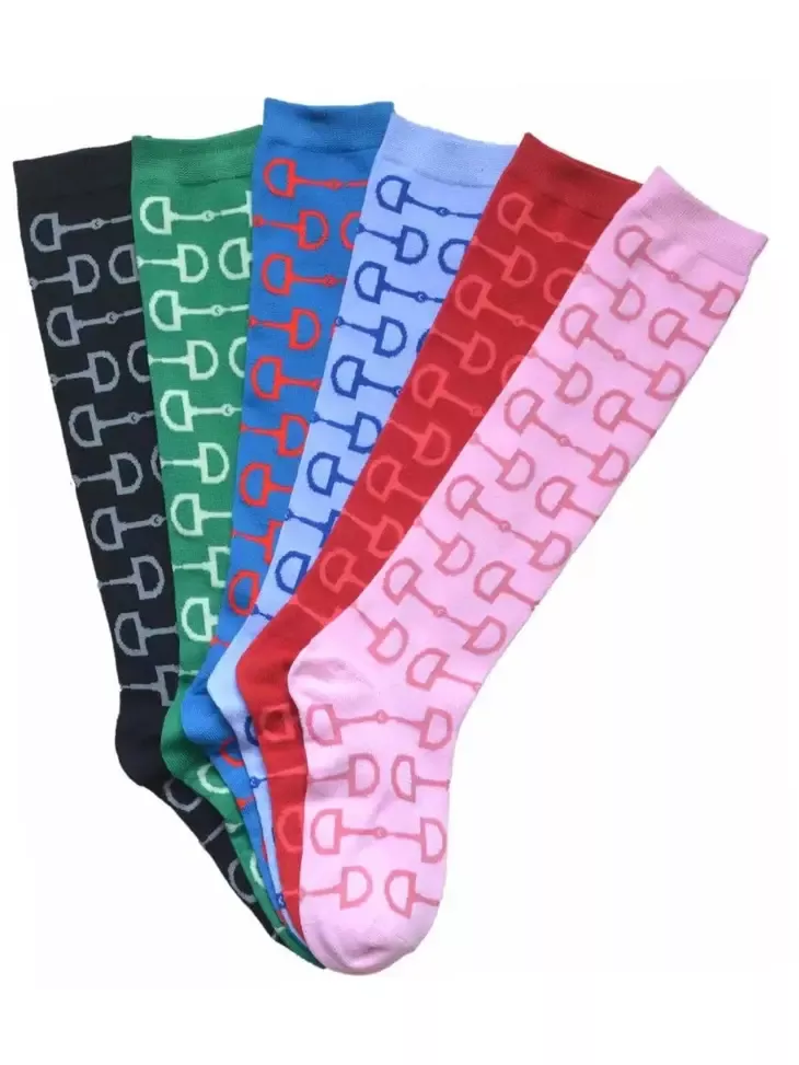 Awst Int'l Ladies "Lila" Snaffle Bits Crew Socks