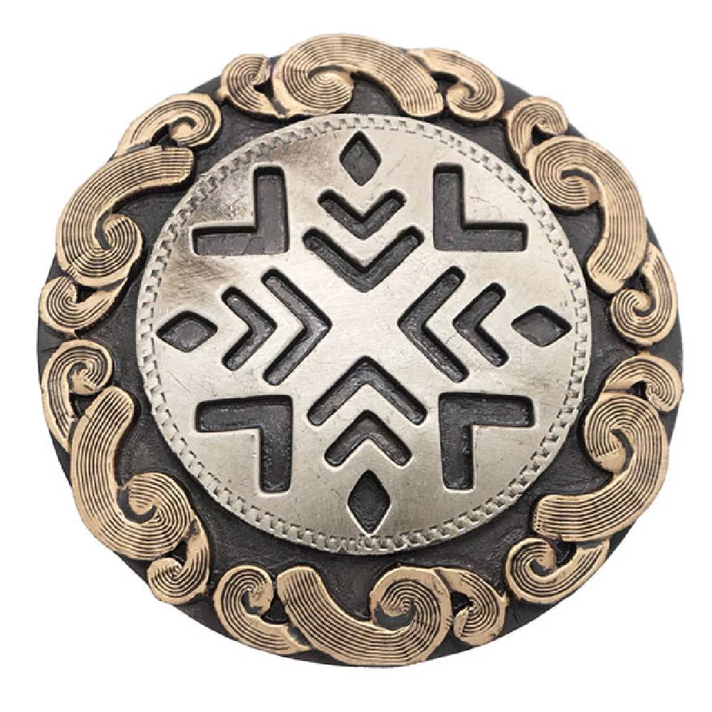 Aztec Screw Back Concho
