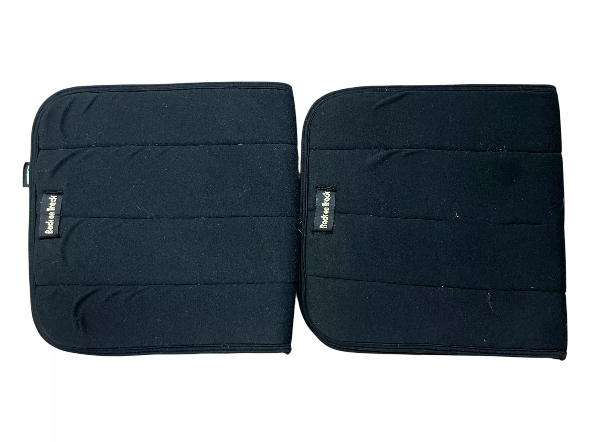 Back On Track No Bows *Pair* - Black - 36 x 74 cm (12" x 29") - USED