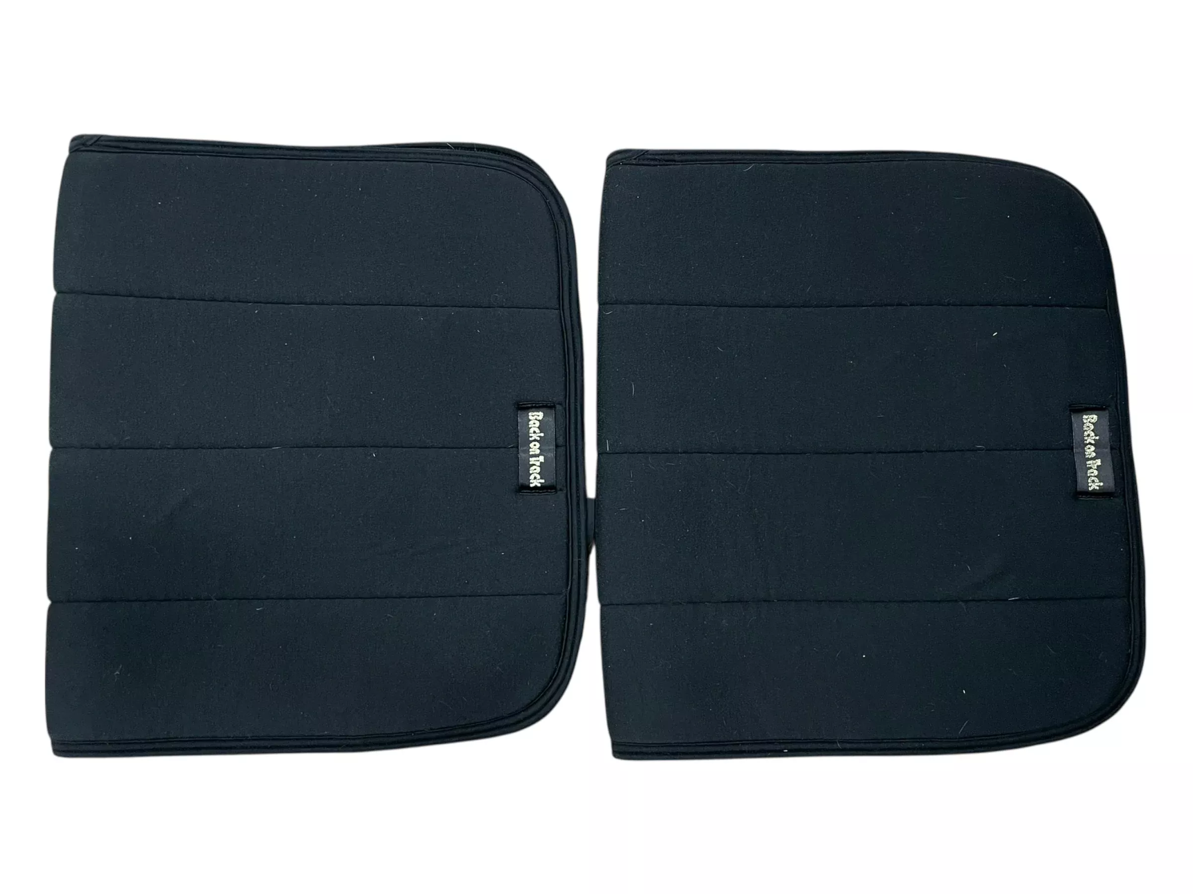 Back On Track No Bows *Pair* - Black - 41 x 74 cm (16" x 29") - USED